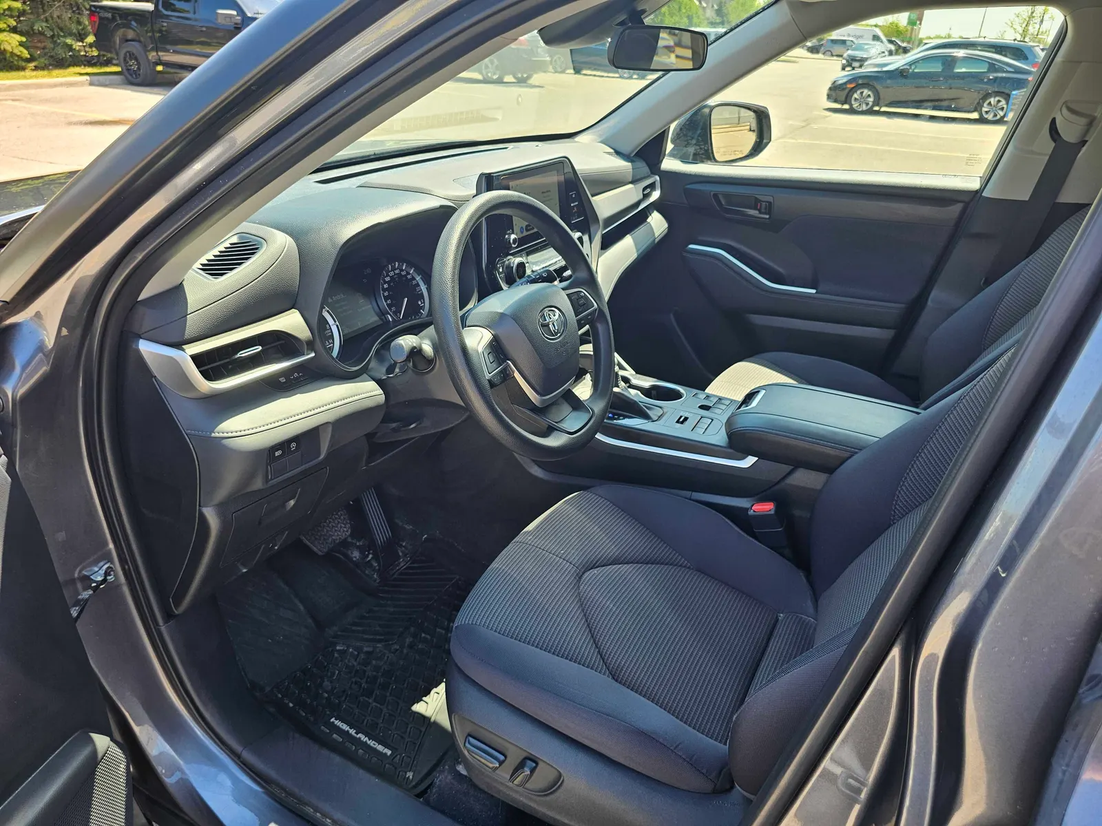 Interior driver side