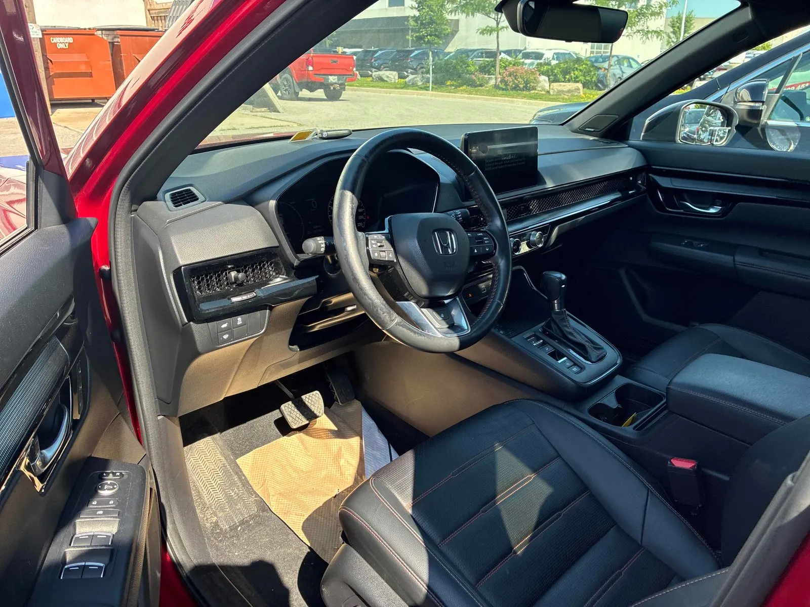 Interior driver side