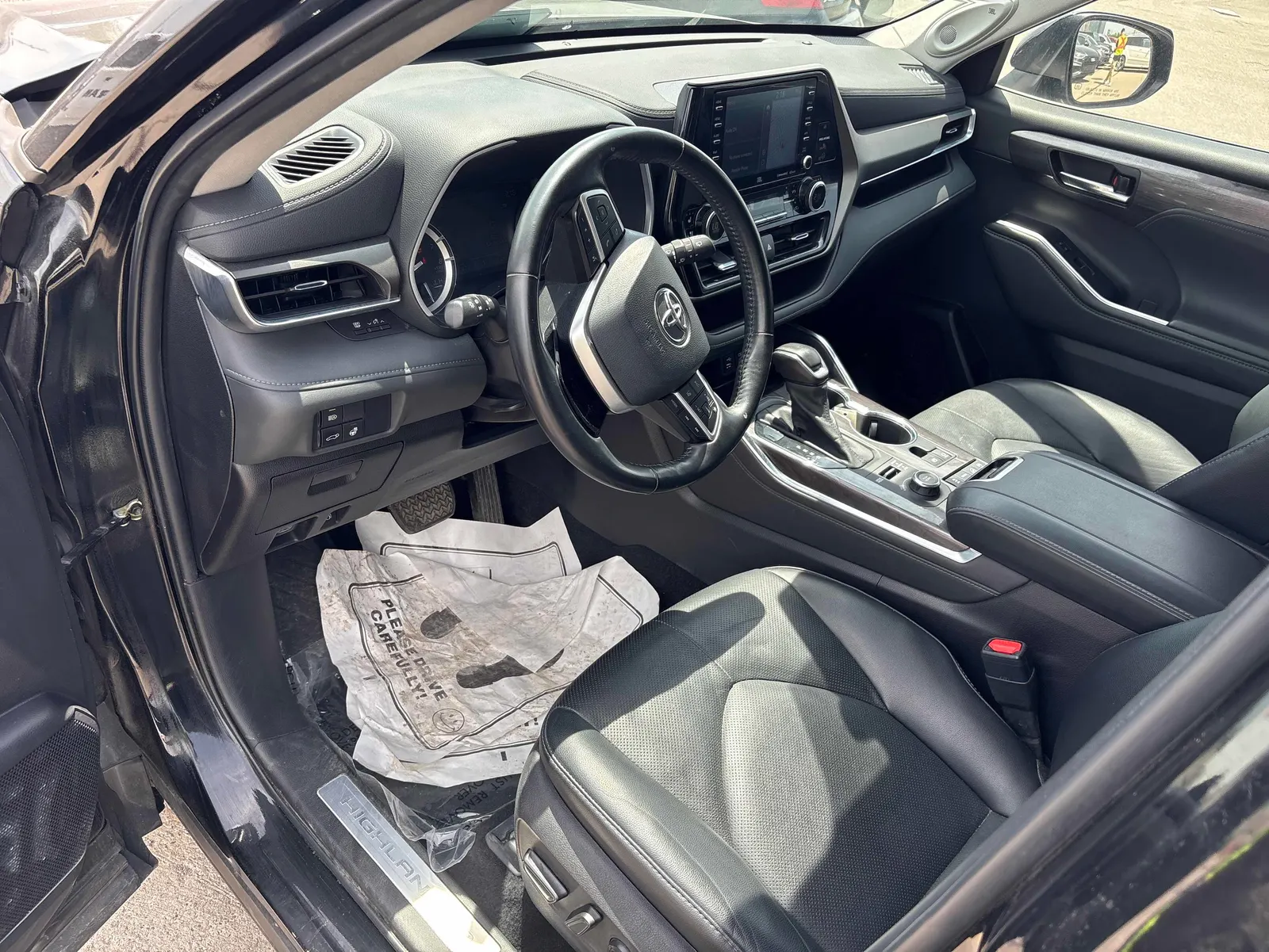 Interior driver side