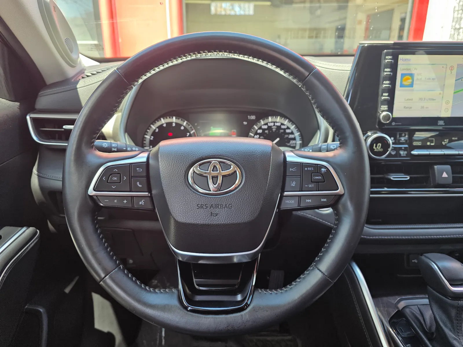 Interior driver side