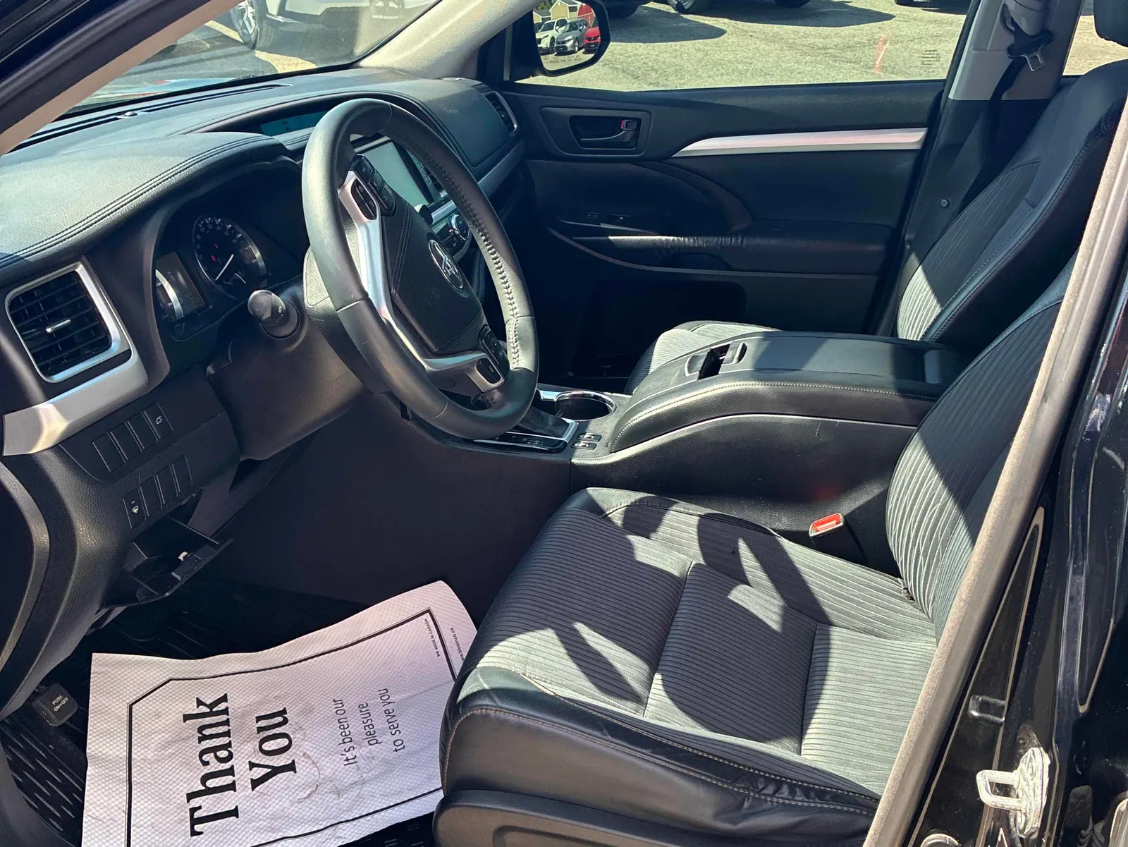 Interior driver side