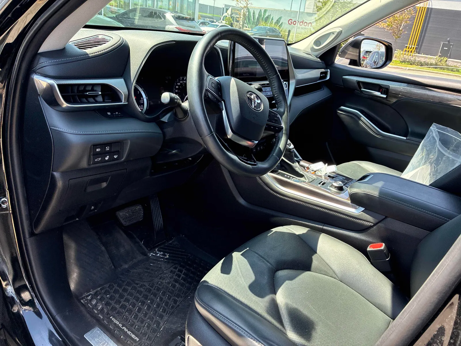 Interior driver side