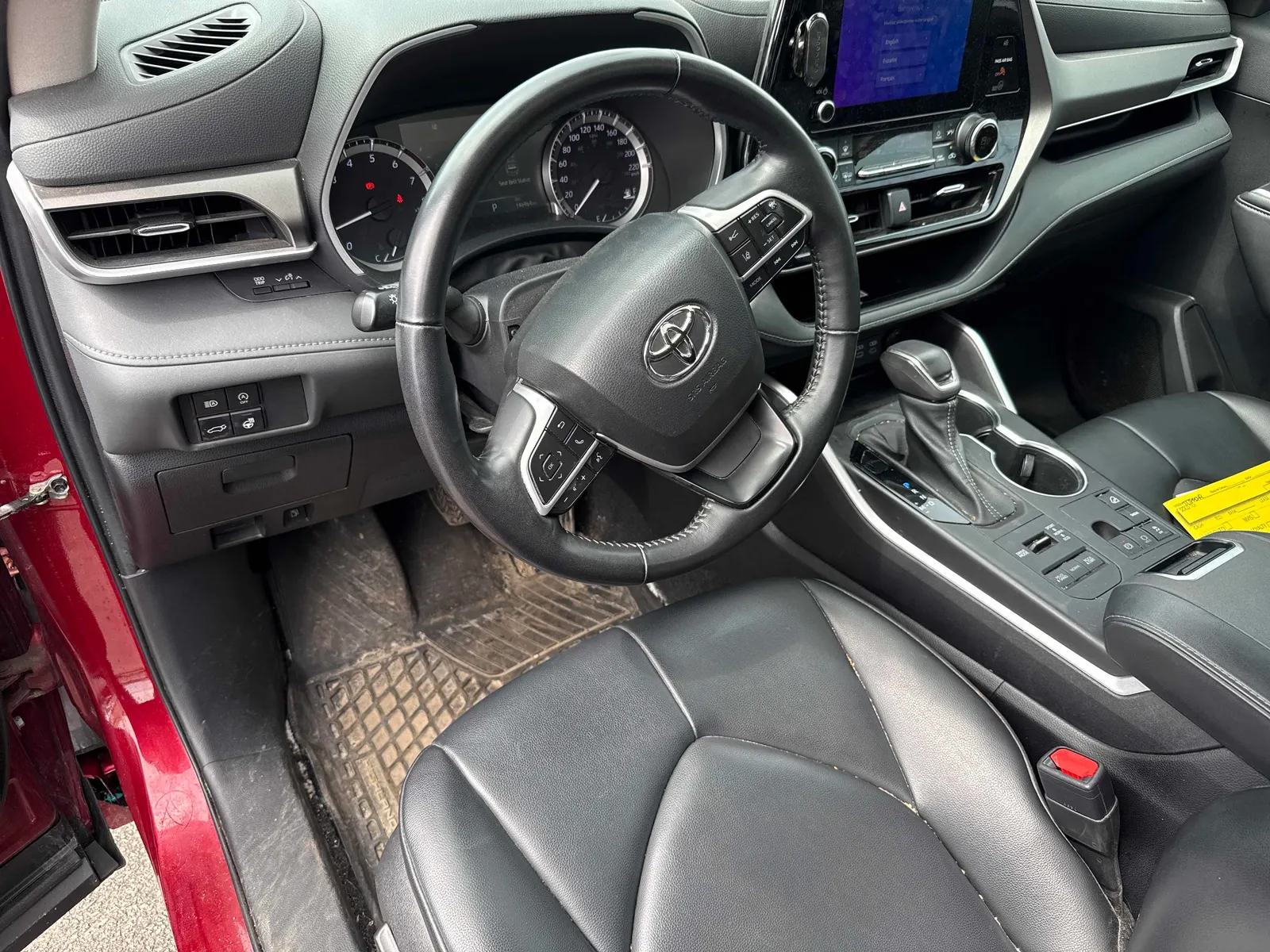 Interior driver side