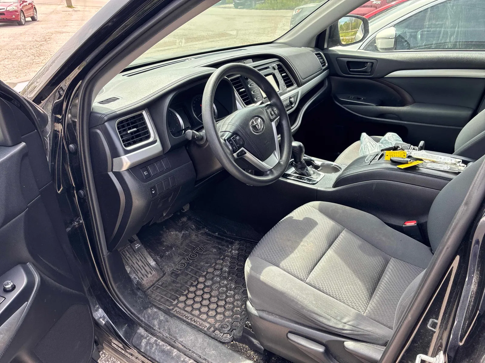Interior driver side