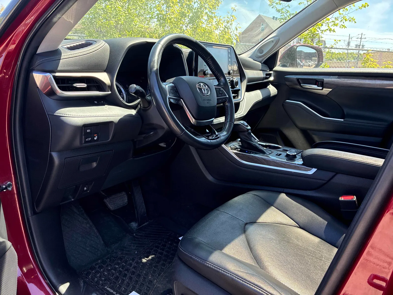 Interior driver side