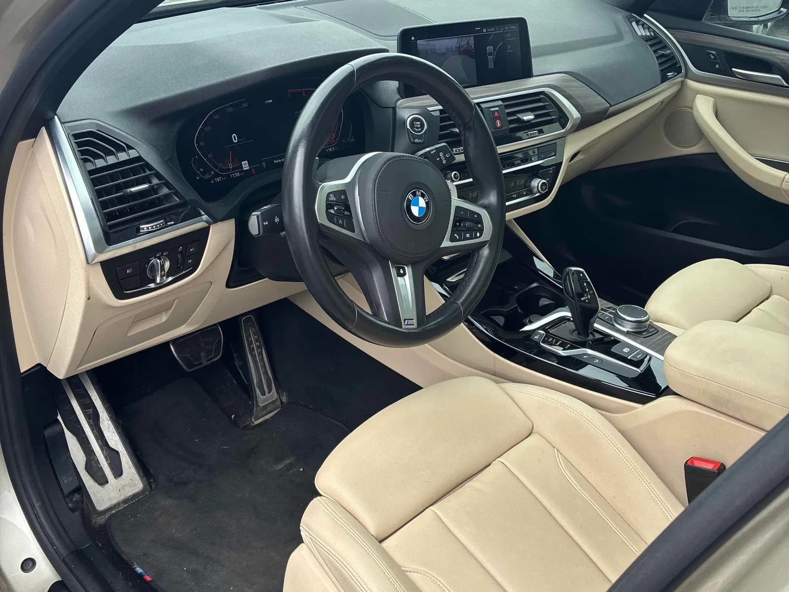 Interior driver side