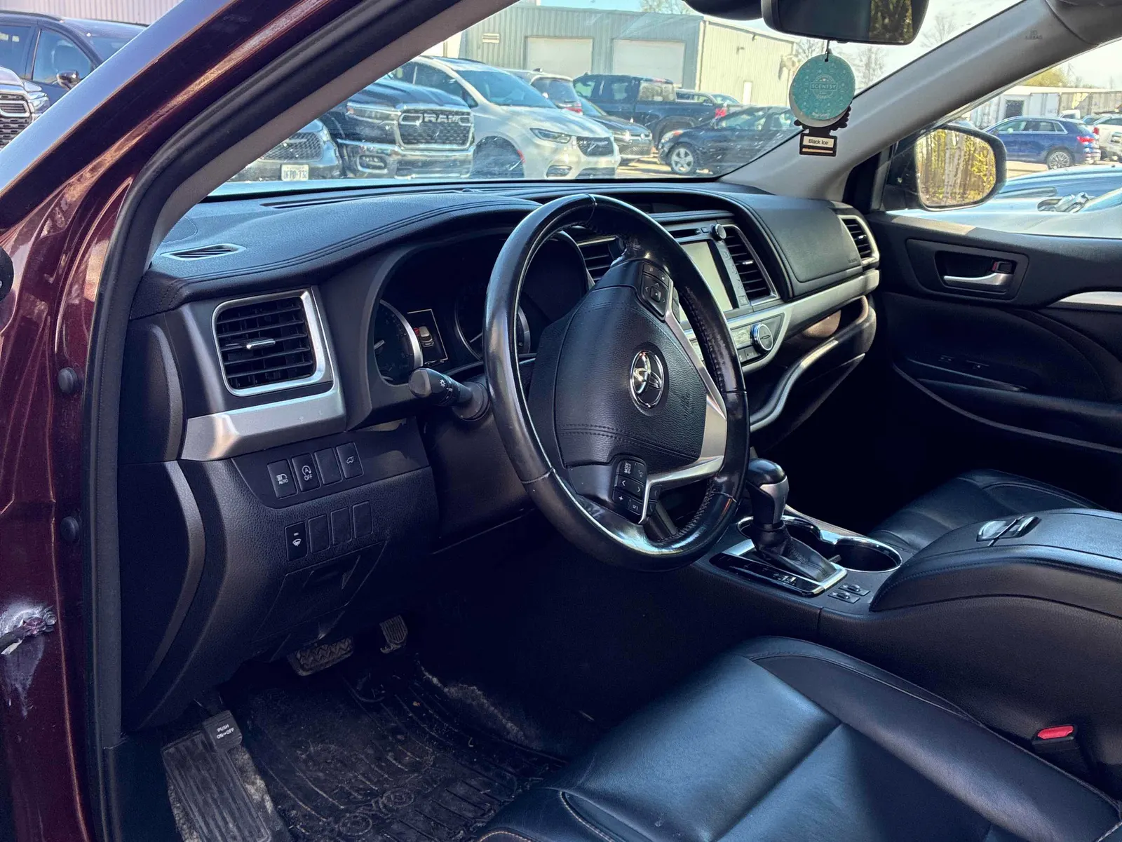 Interior driver side