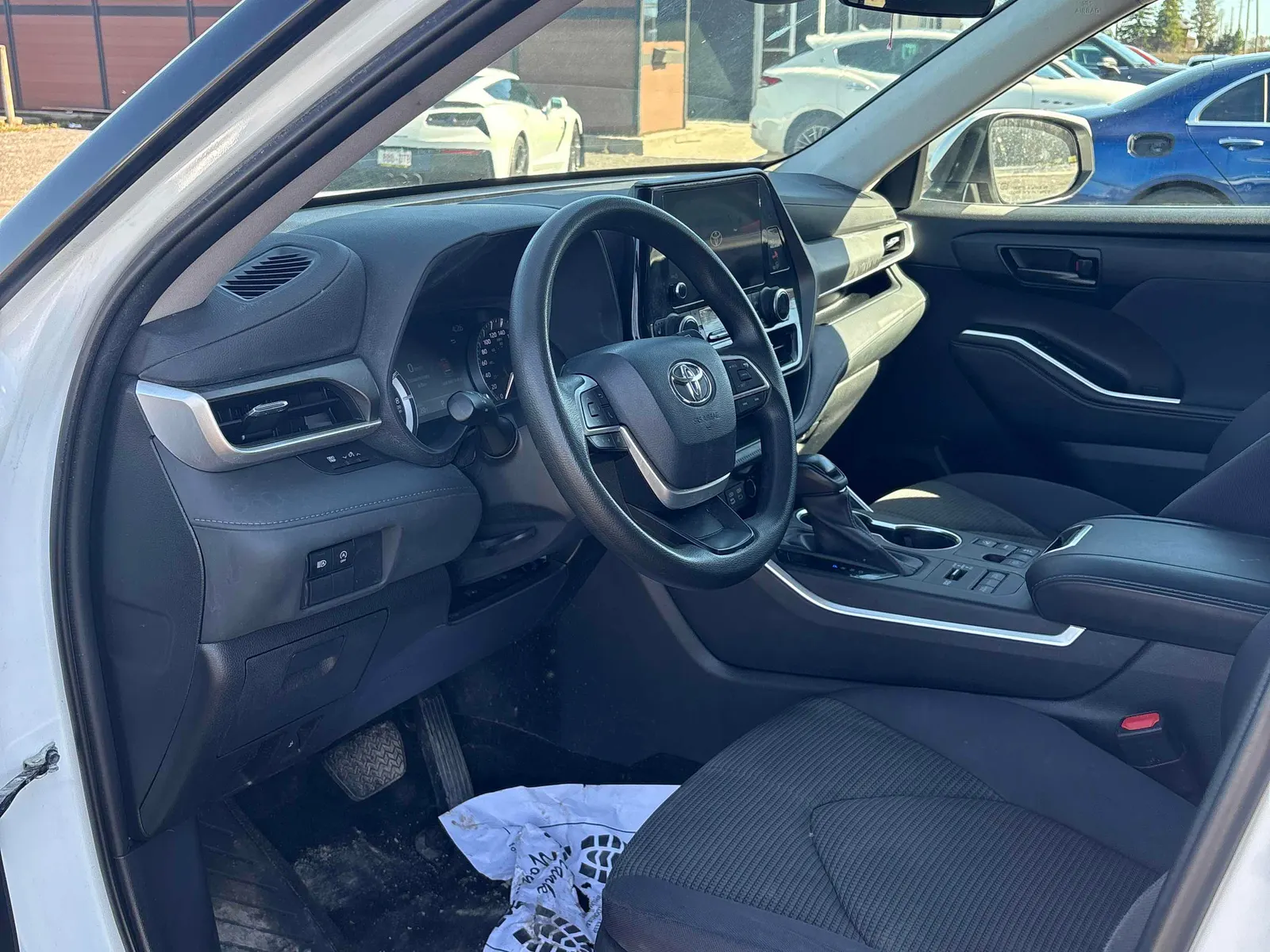 Interior driver side
