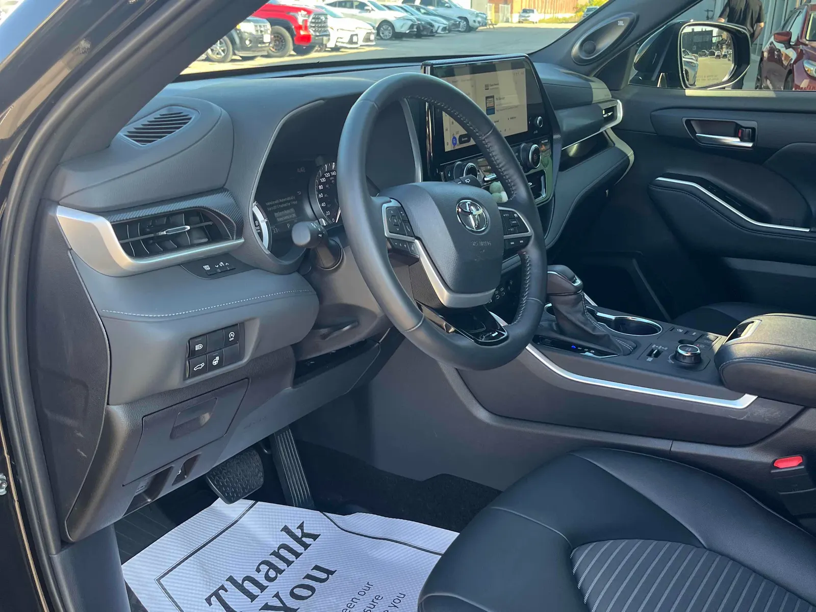 Interior driver side