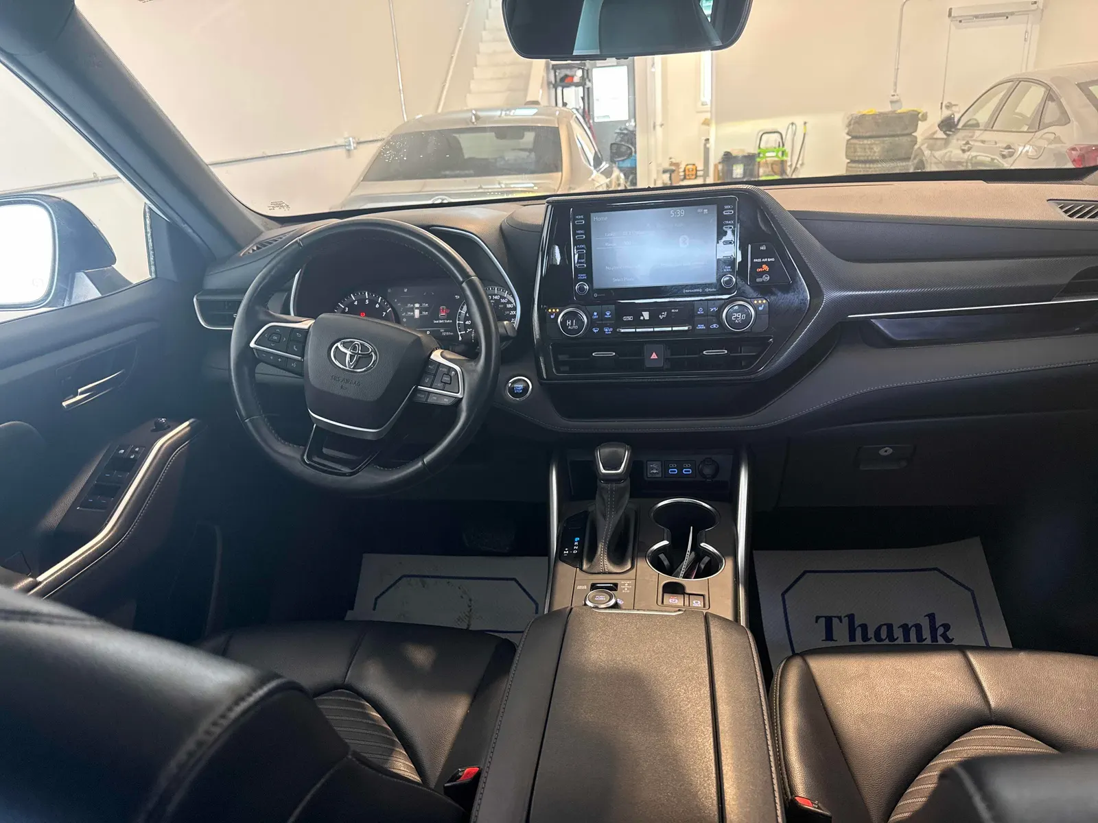 Interior driver side