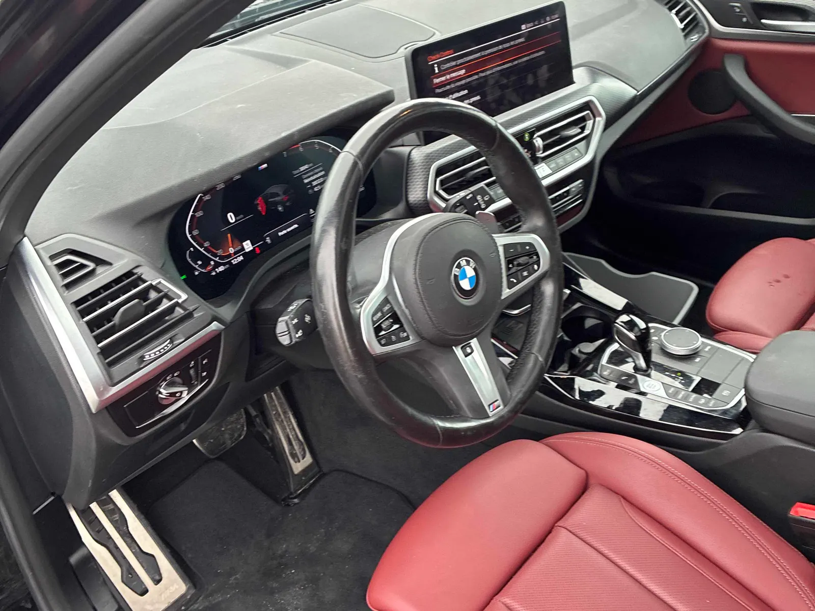 Interior driver side