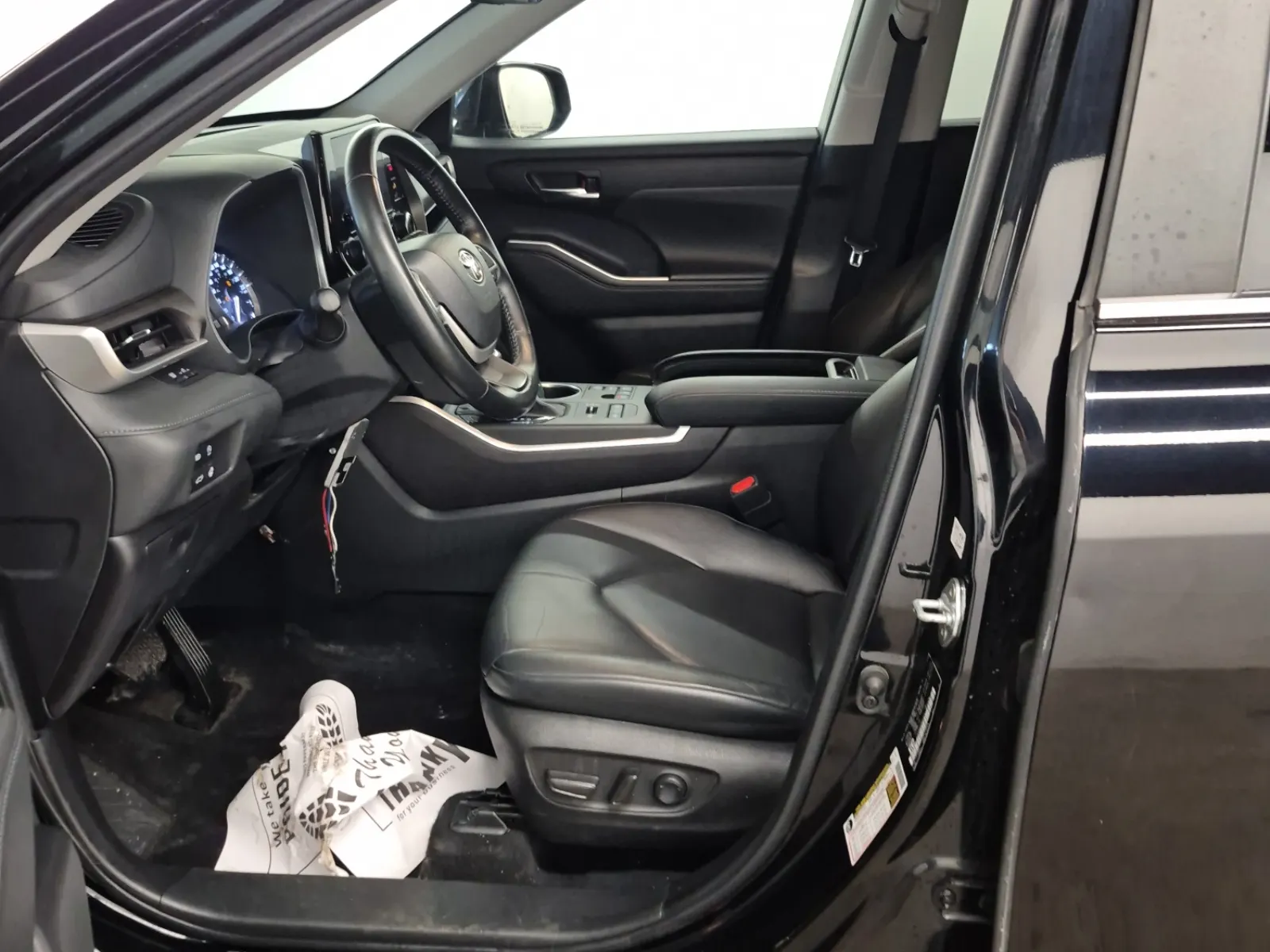 Interior driver side