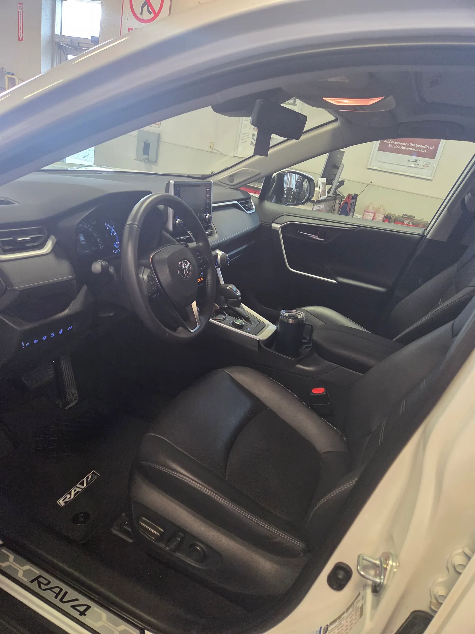 Interior driver side