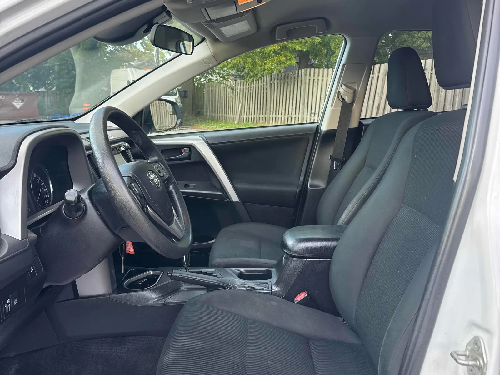 Interior driver side