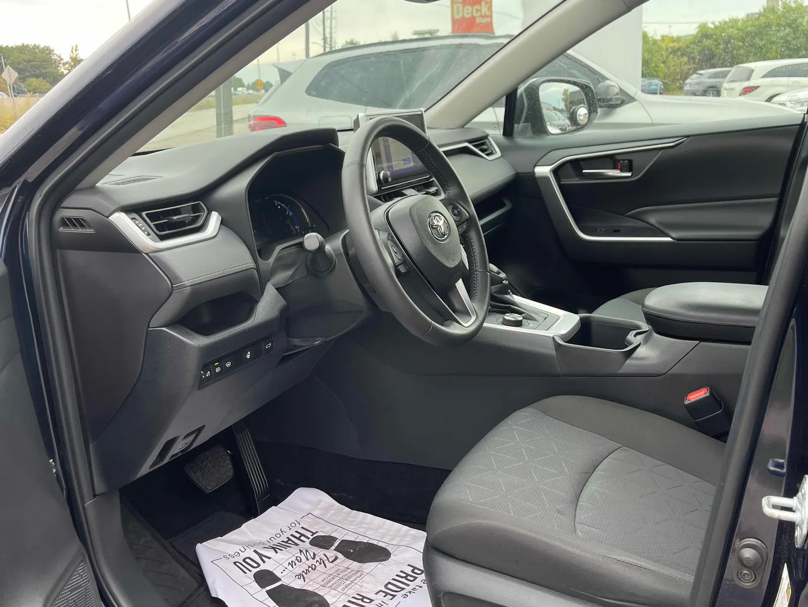 Interior driver side