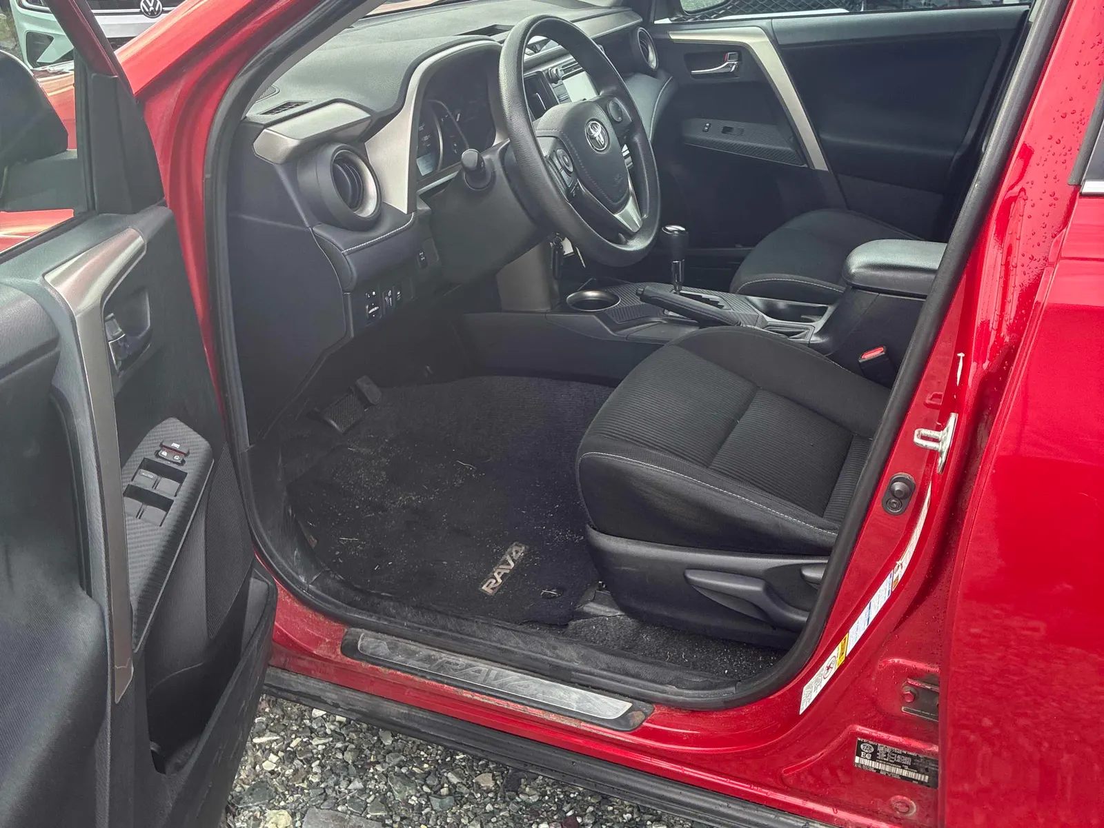 Interior driver side