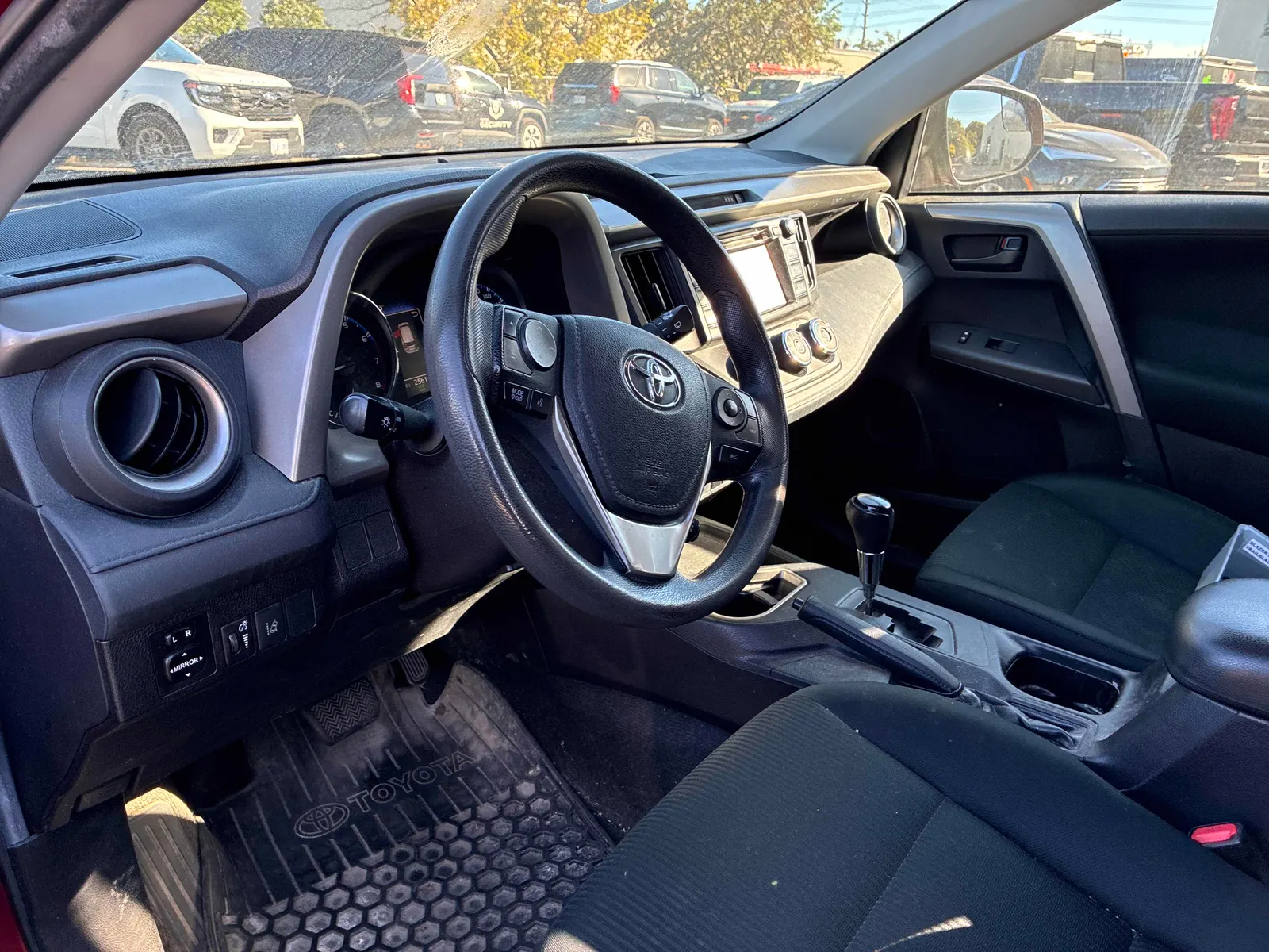 Interior driver side