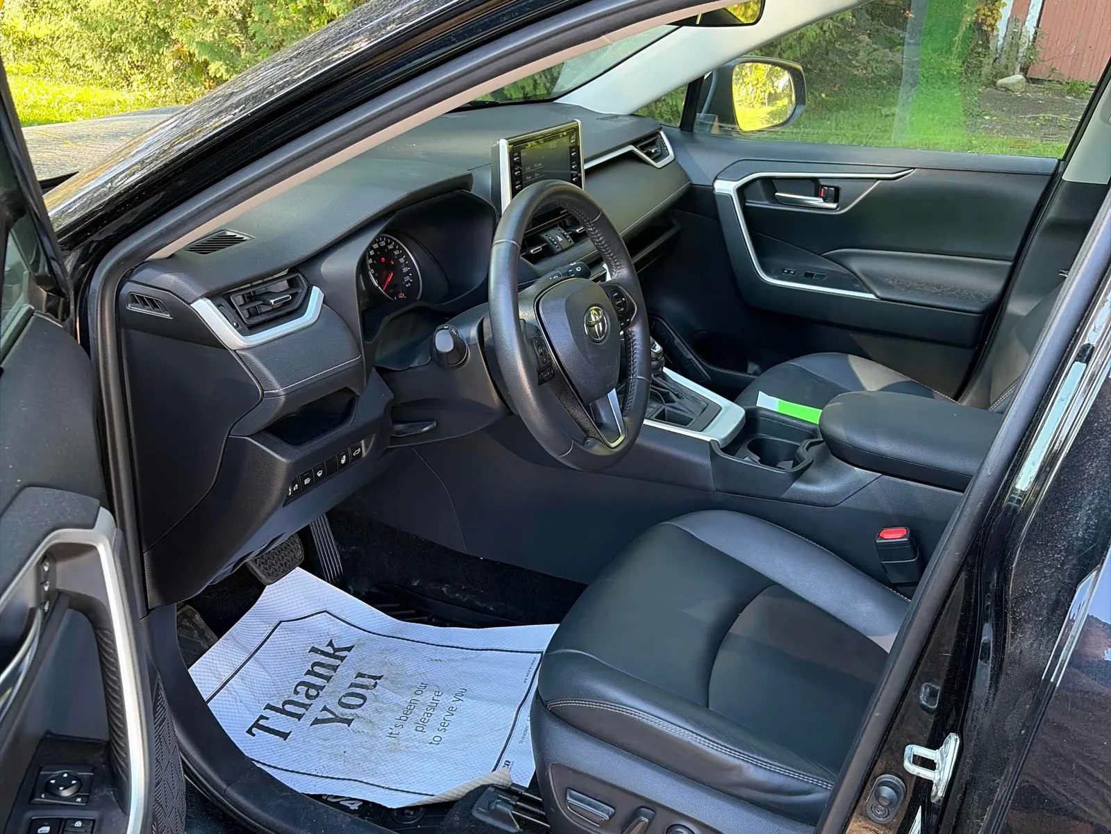 Interior driver side