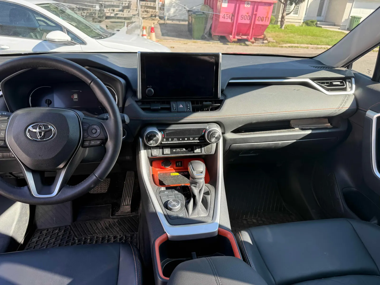Interior driver side
