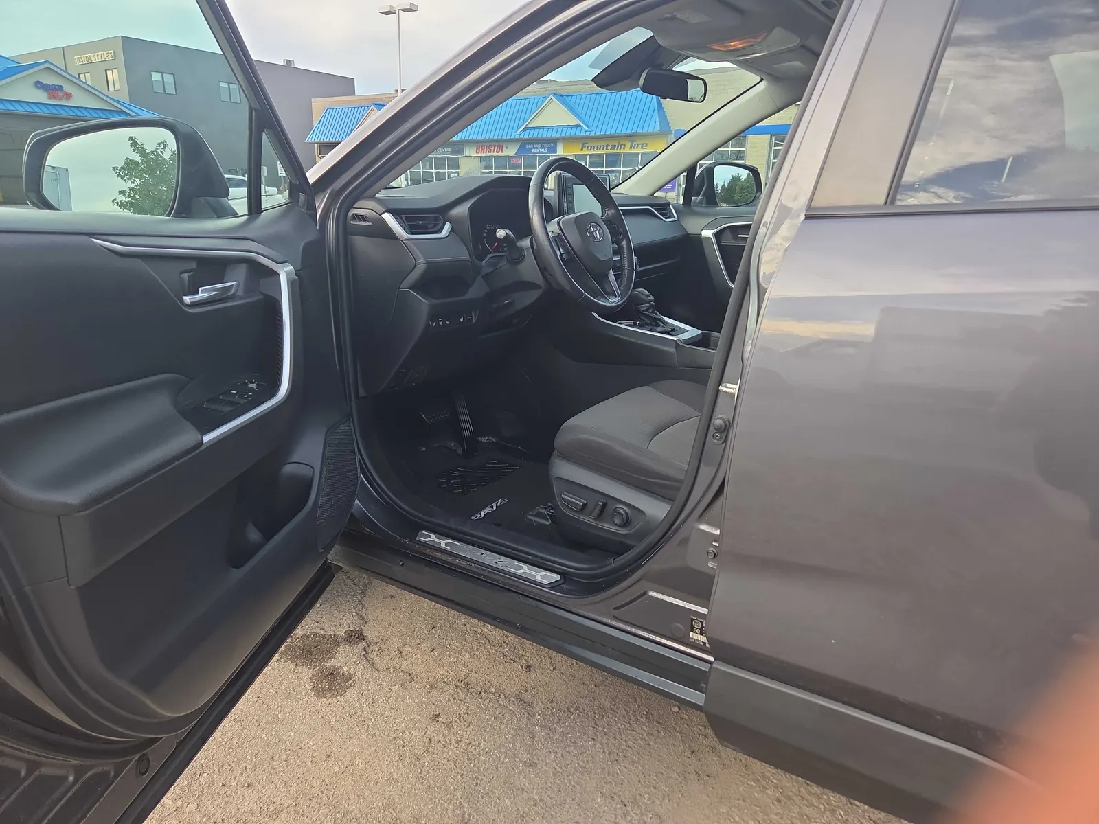 Interior driver side