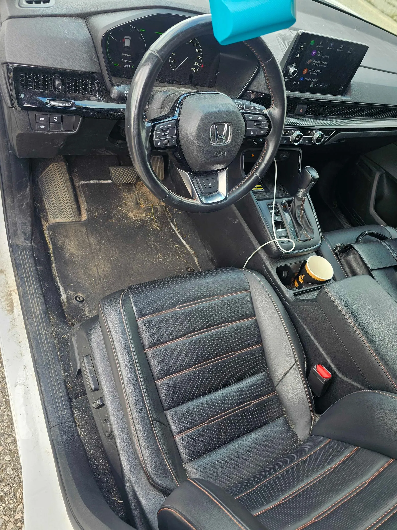 Interior driver side