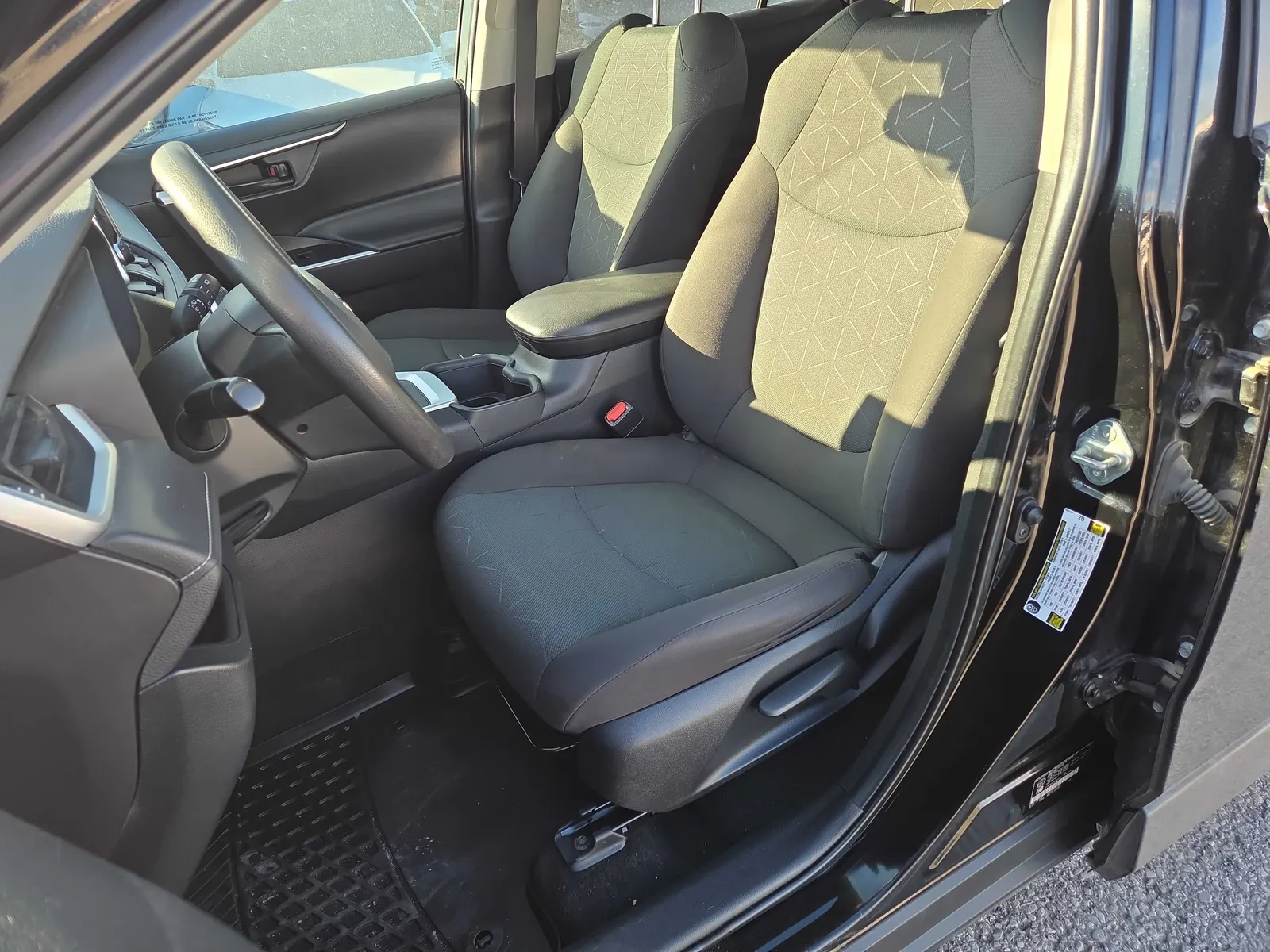 Interior driver side