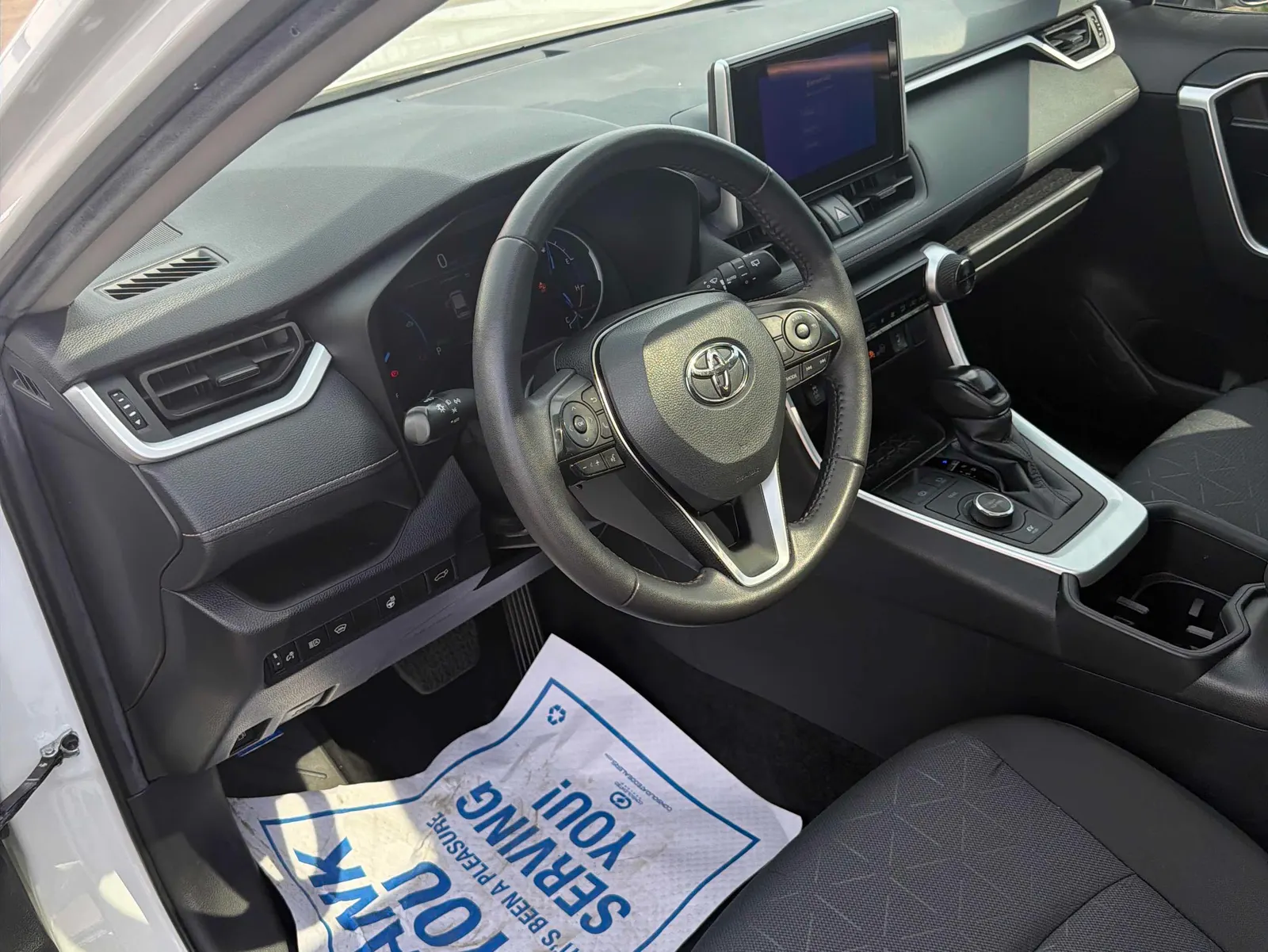 Interior driver side