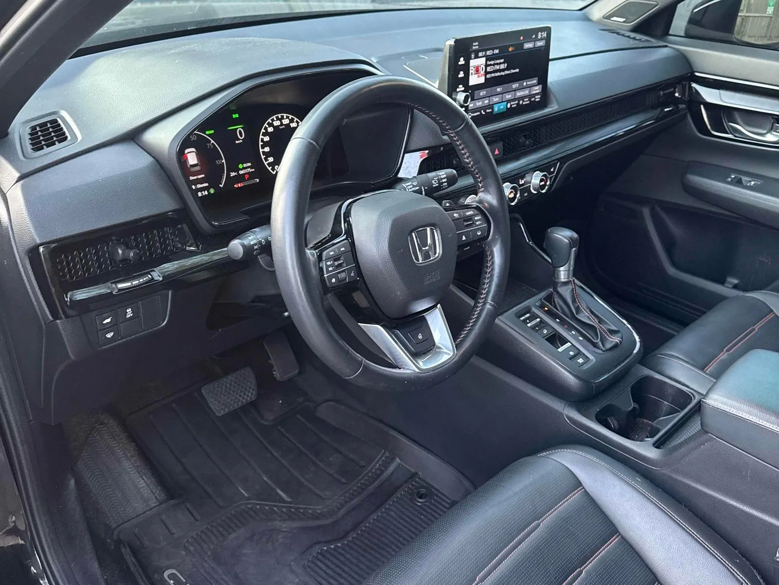 Interior driver side