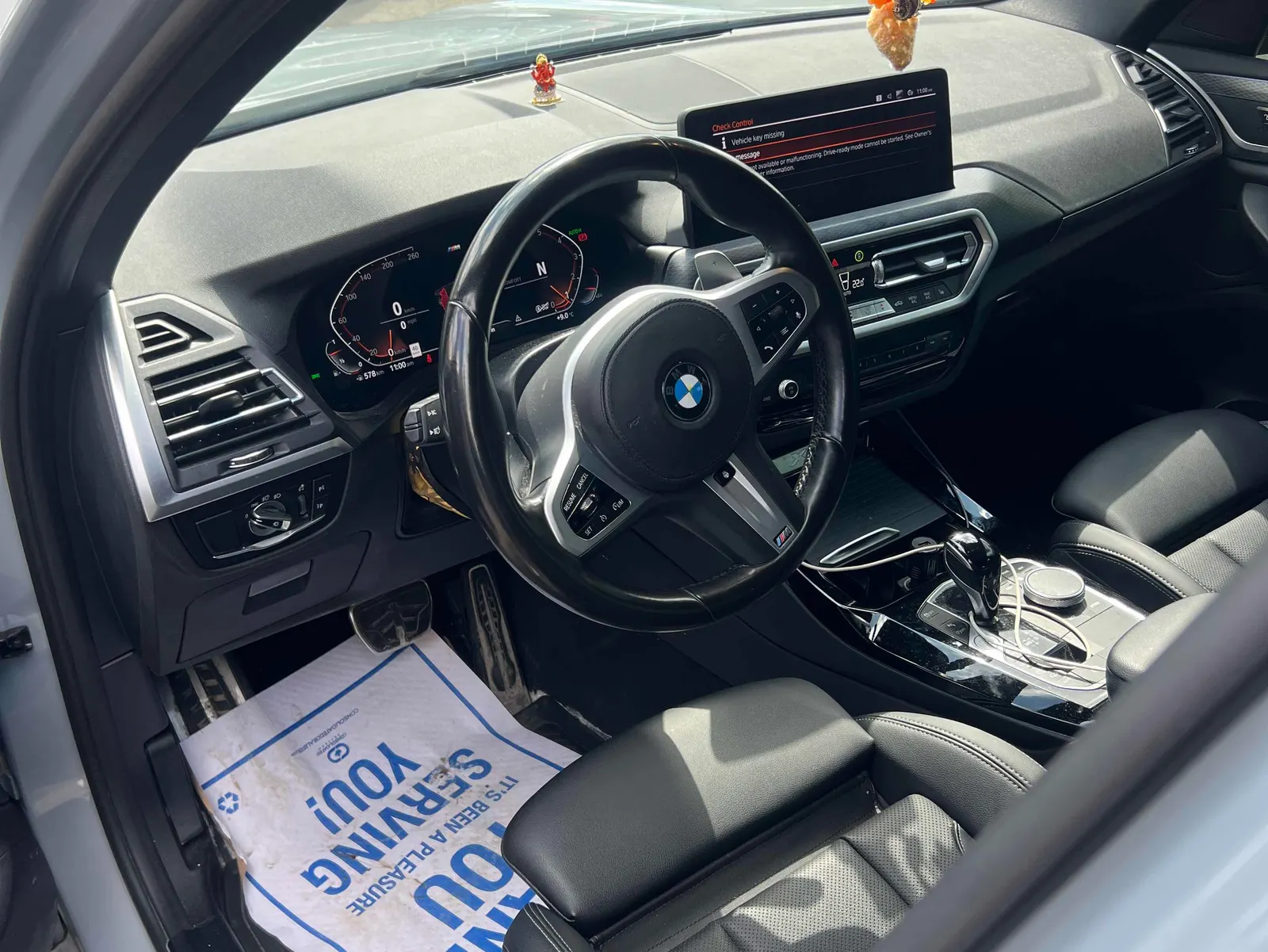 Interior driver side