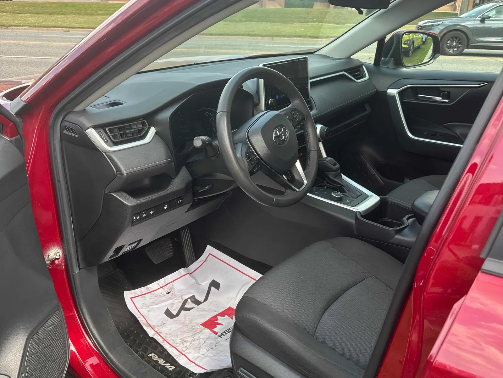 Interior driver side