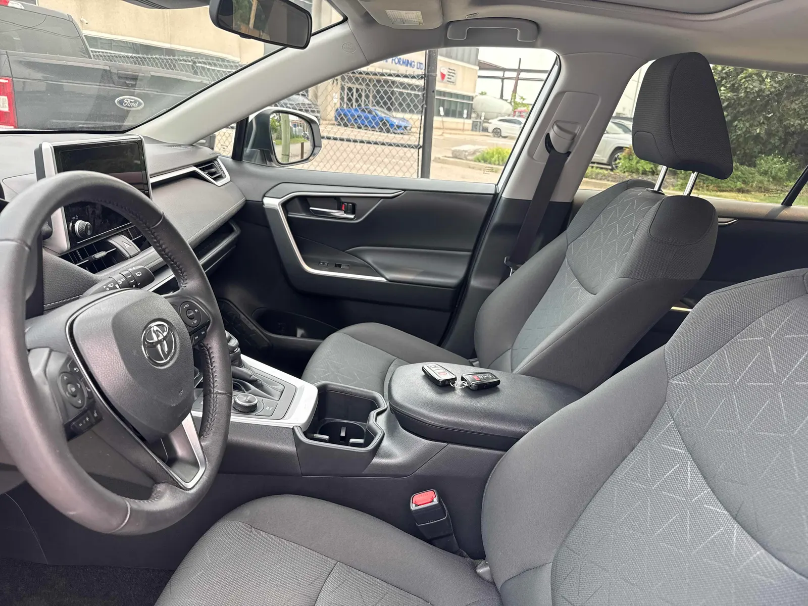 Interior driver side