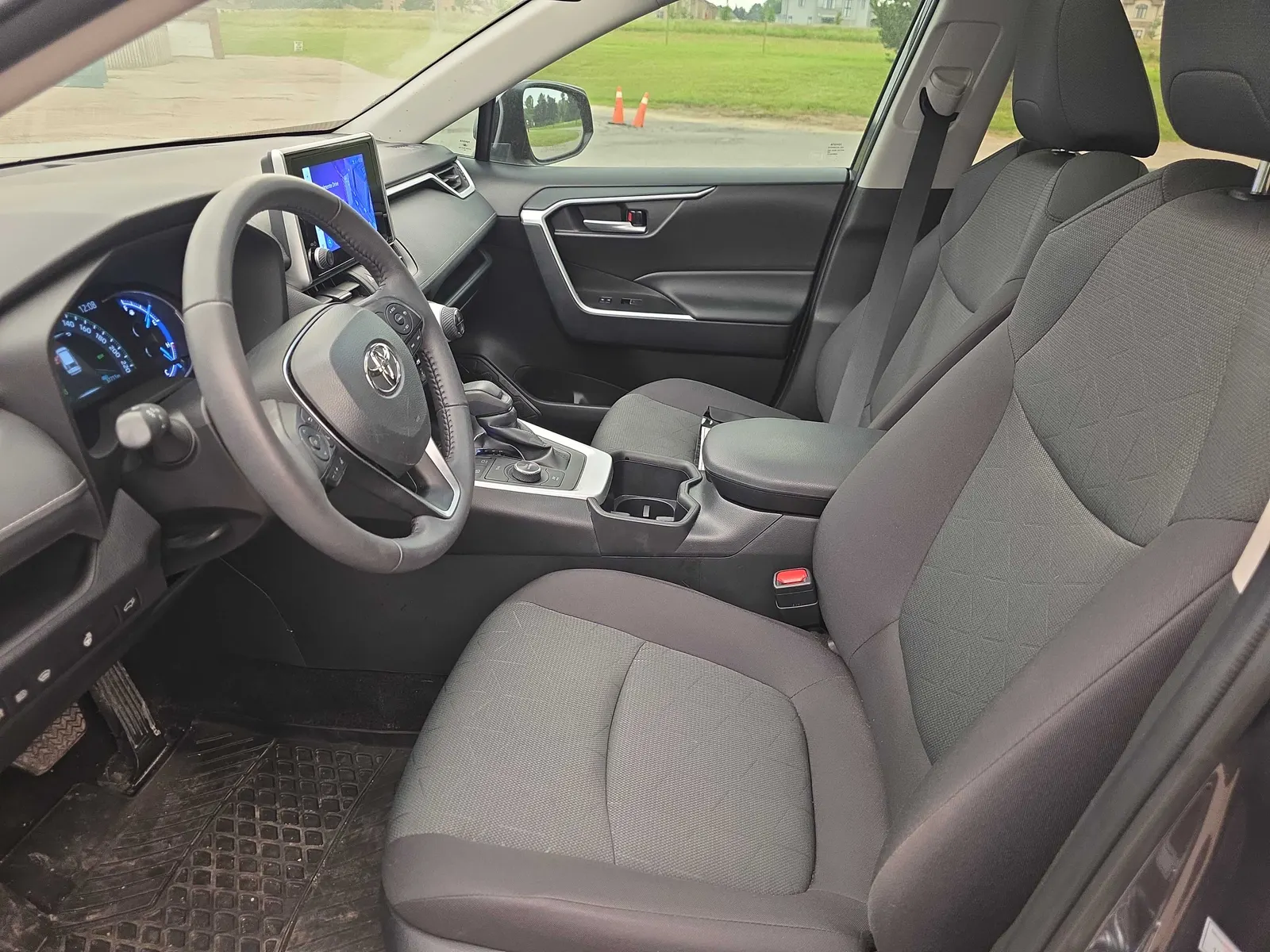 Interior driver side