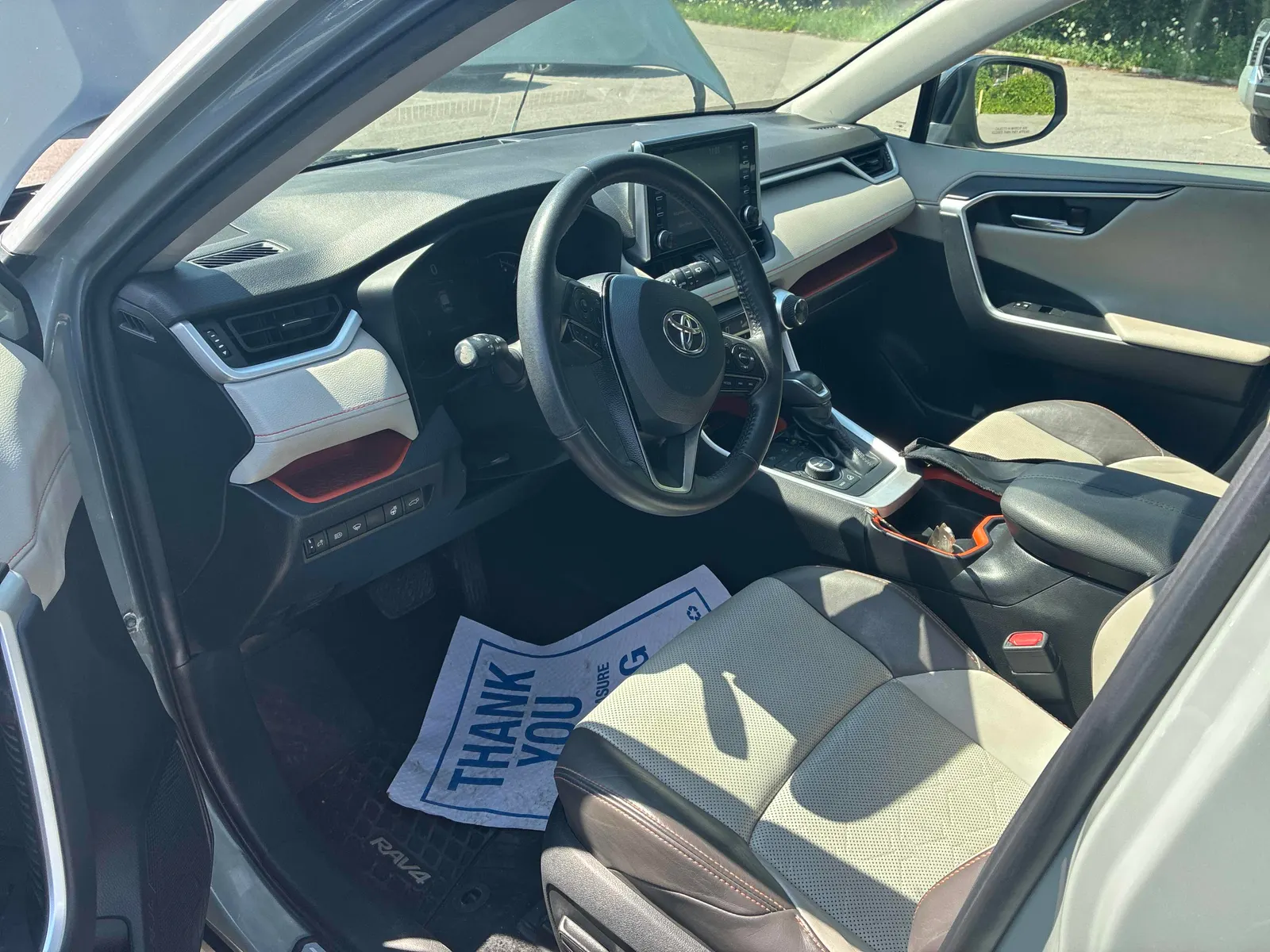 Interior driver side
