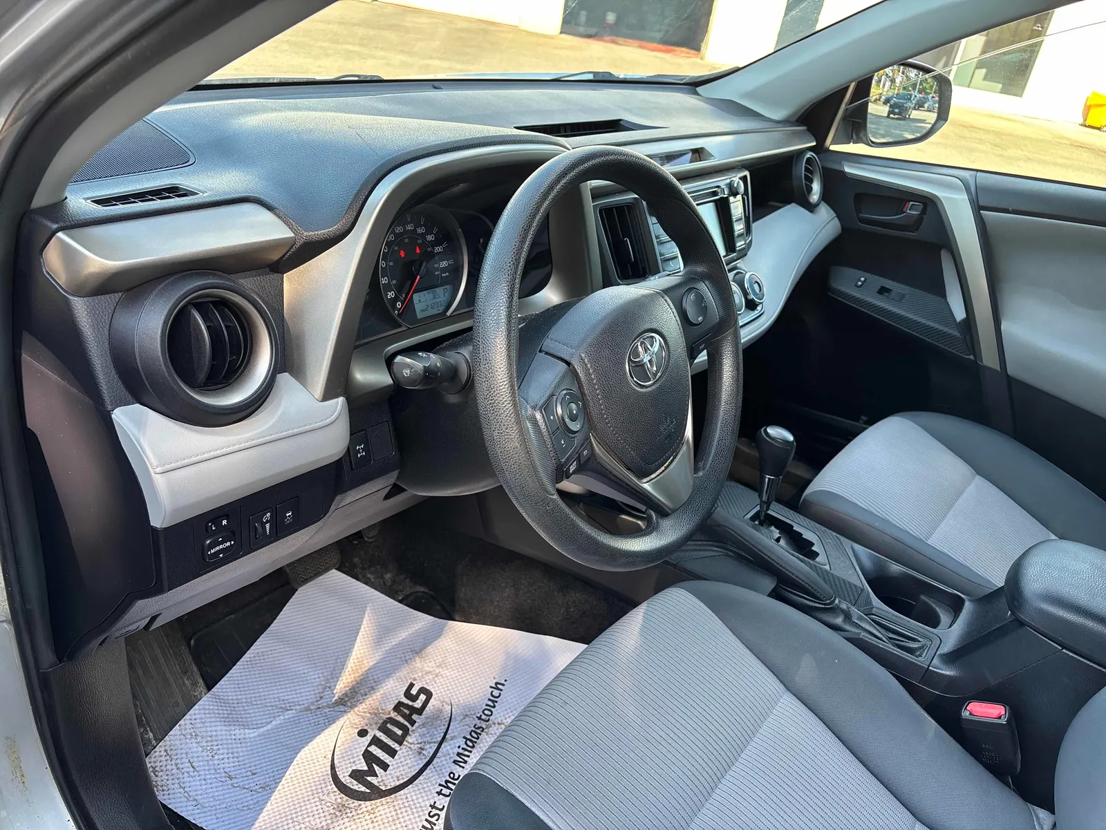 Interior driver side