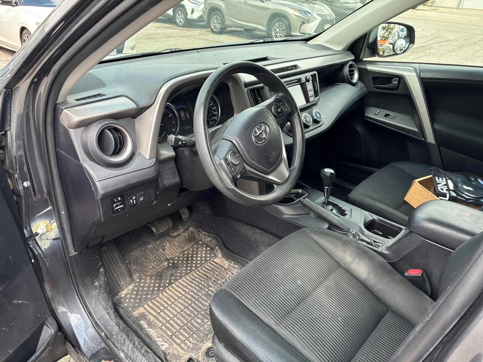 Interior driver side