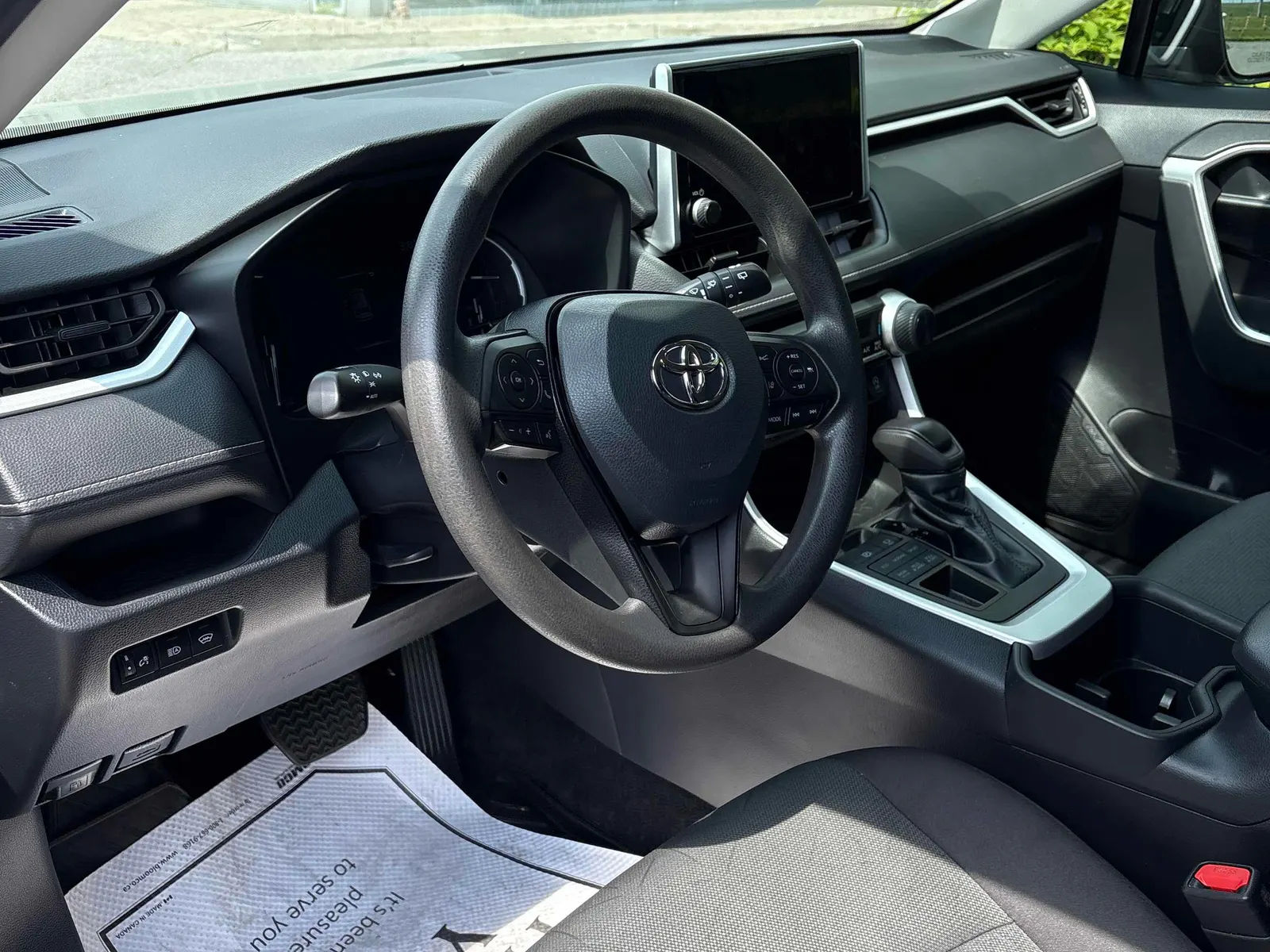 Interior driver side