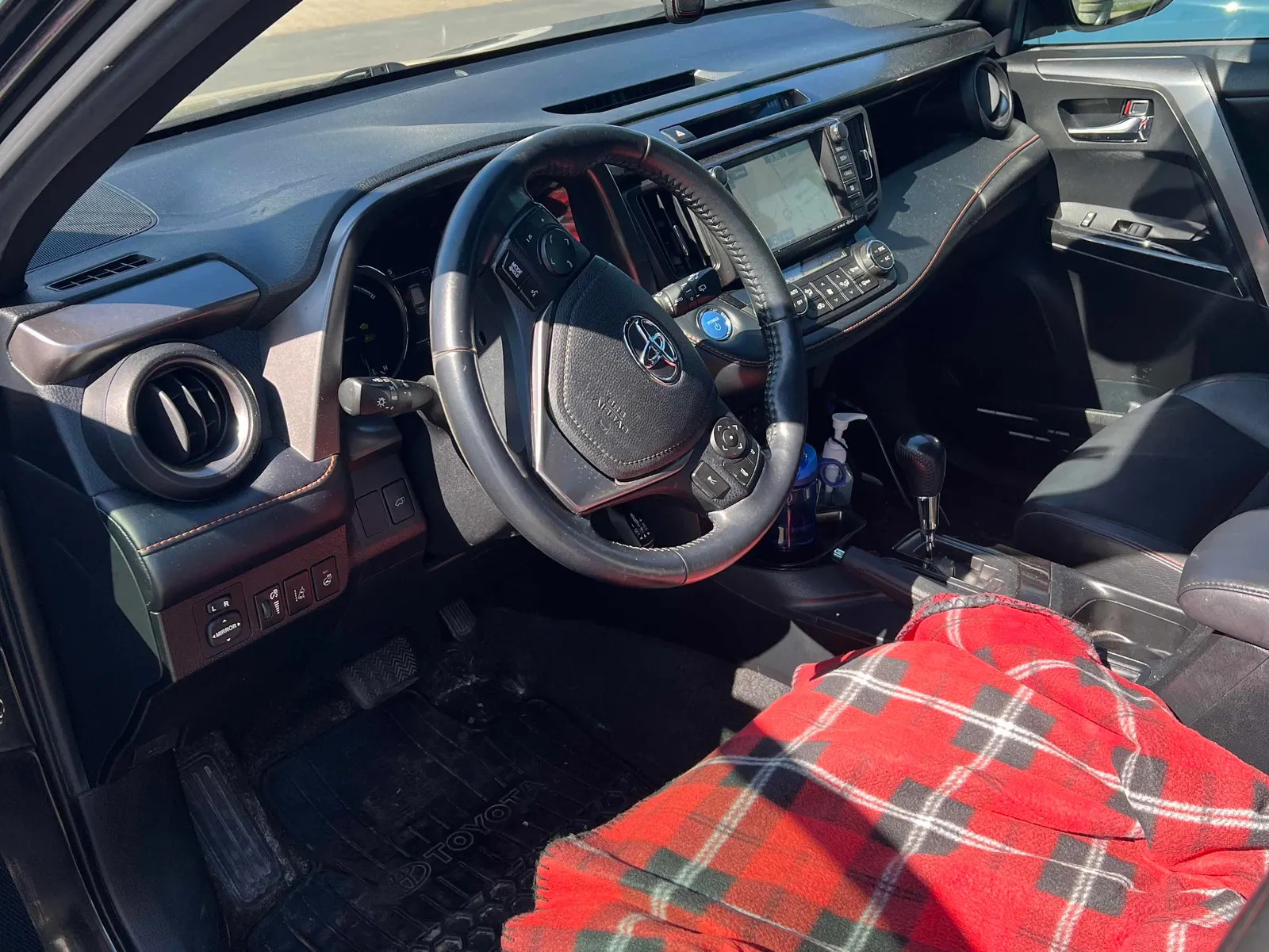 Interior driver side