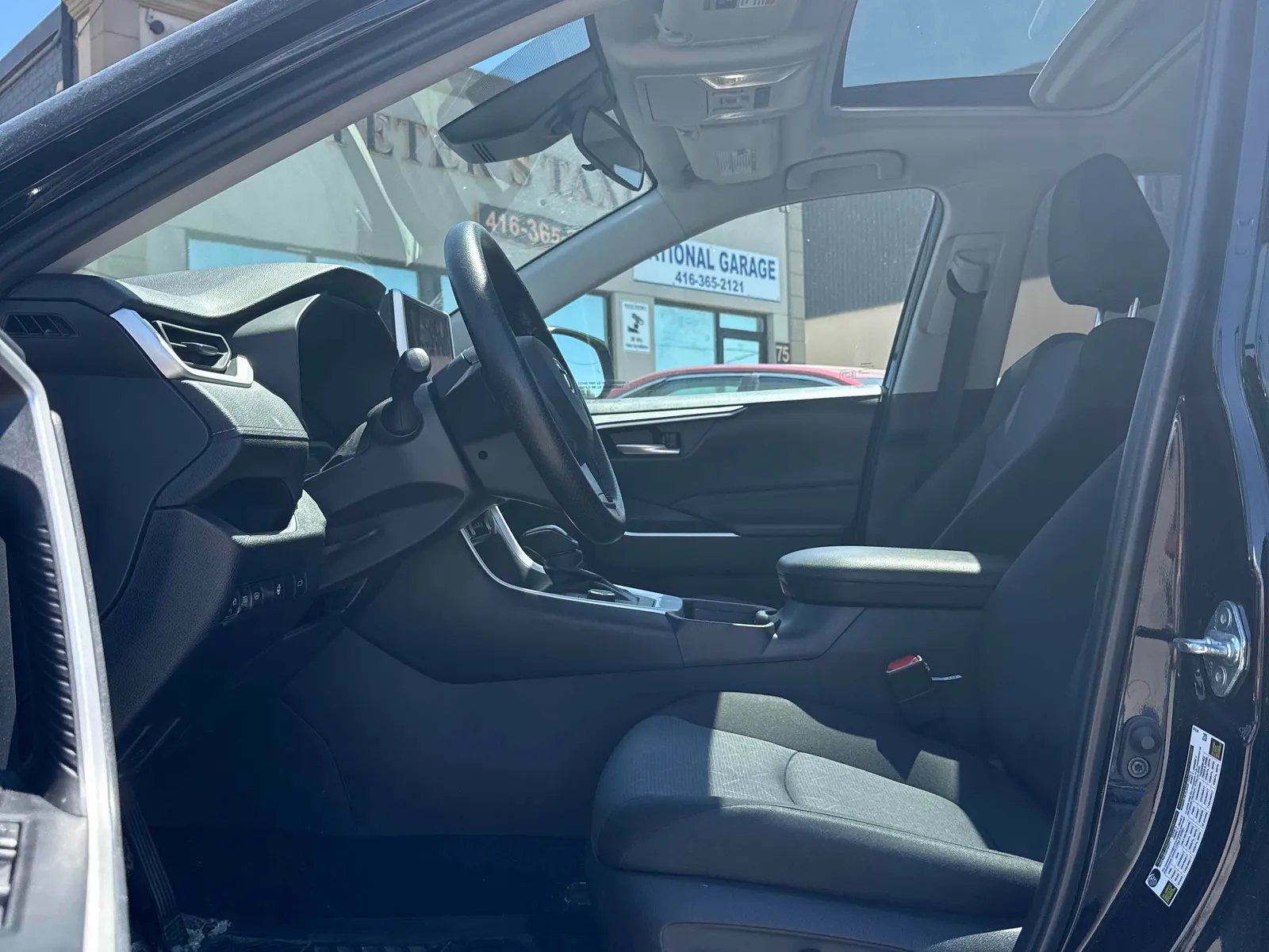 Interior driver side