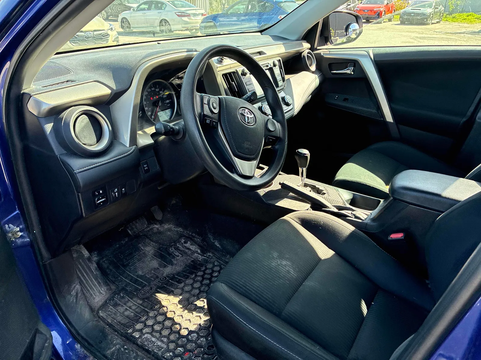 Interior driver side