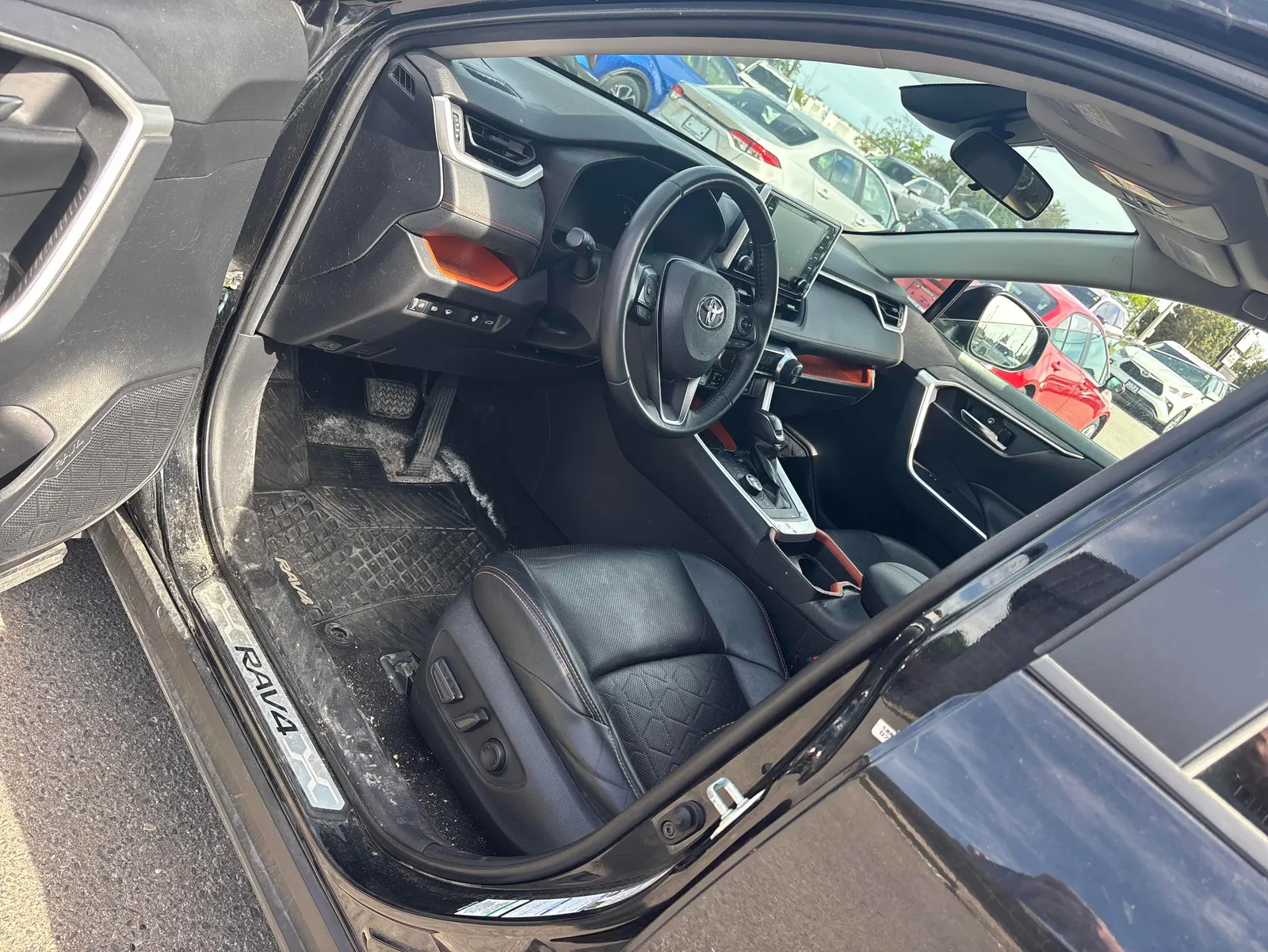 Interior driver side