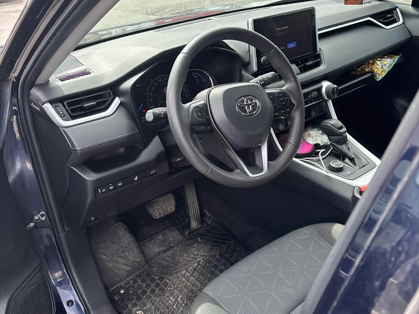 Interior driver side