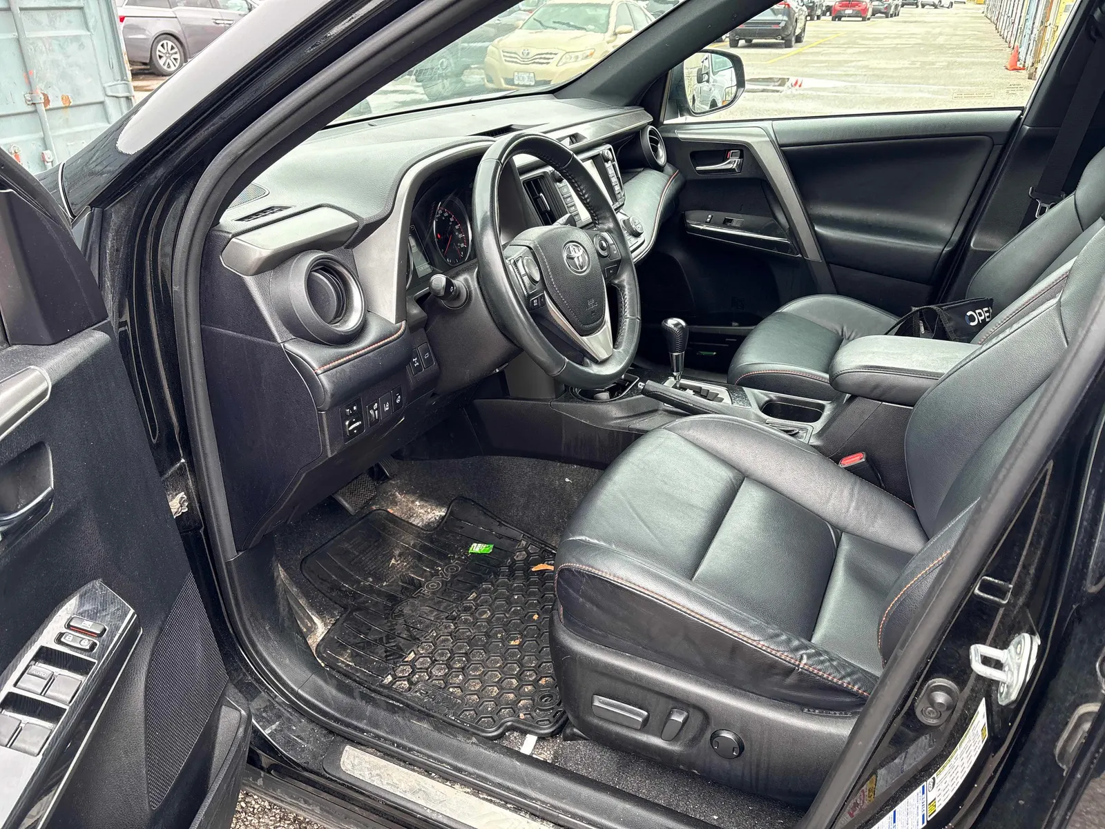 Interior driver side