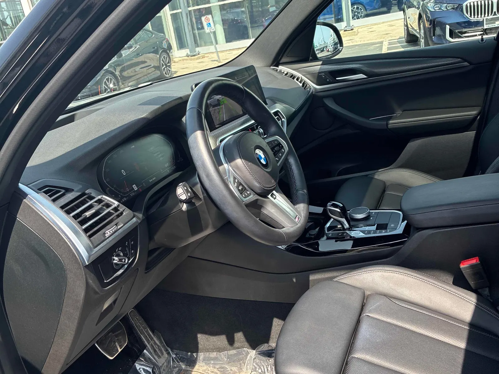 Interior driver side