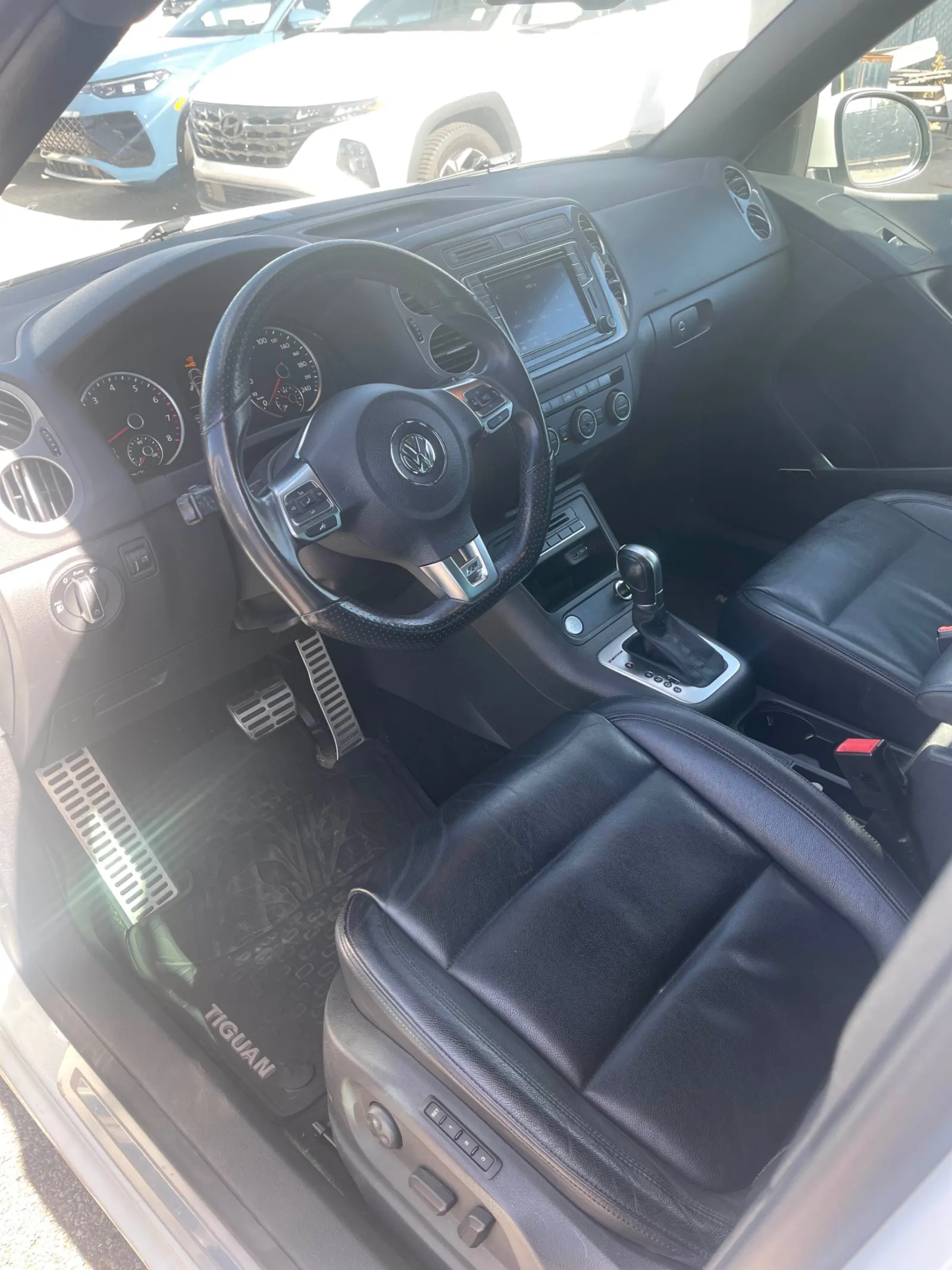 Interior driver side
