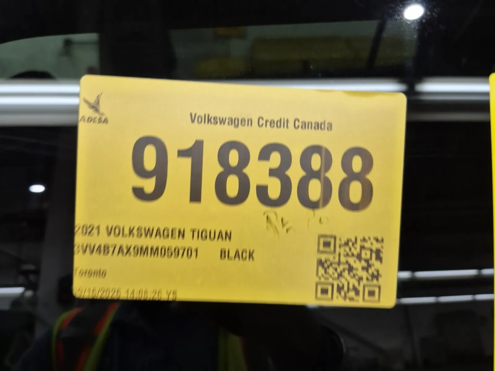 Inventory Label Photo