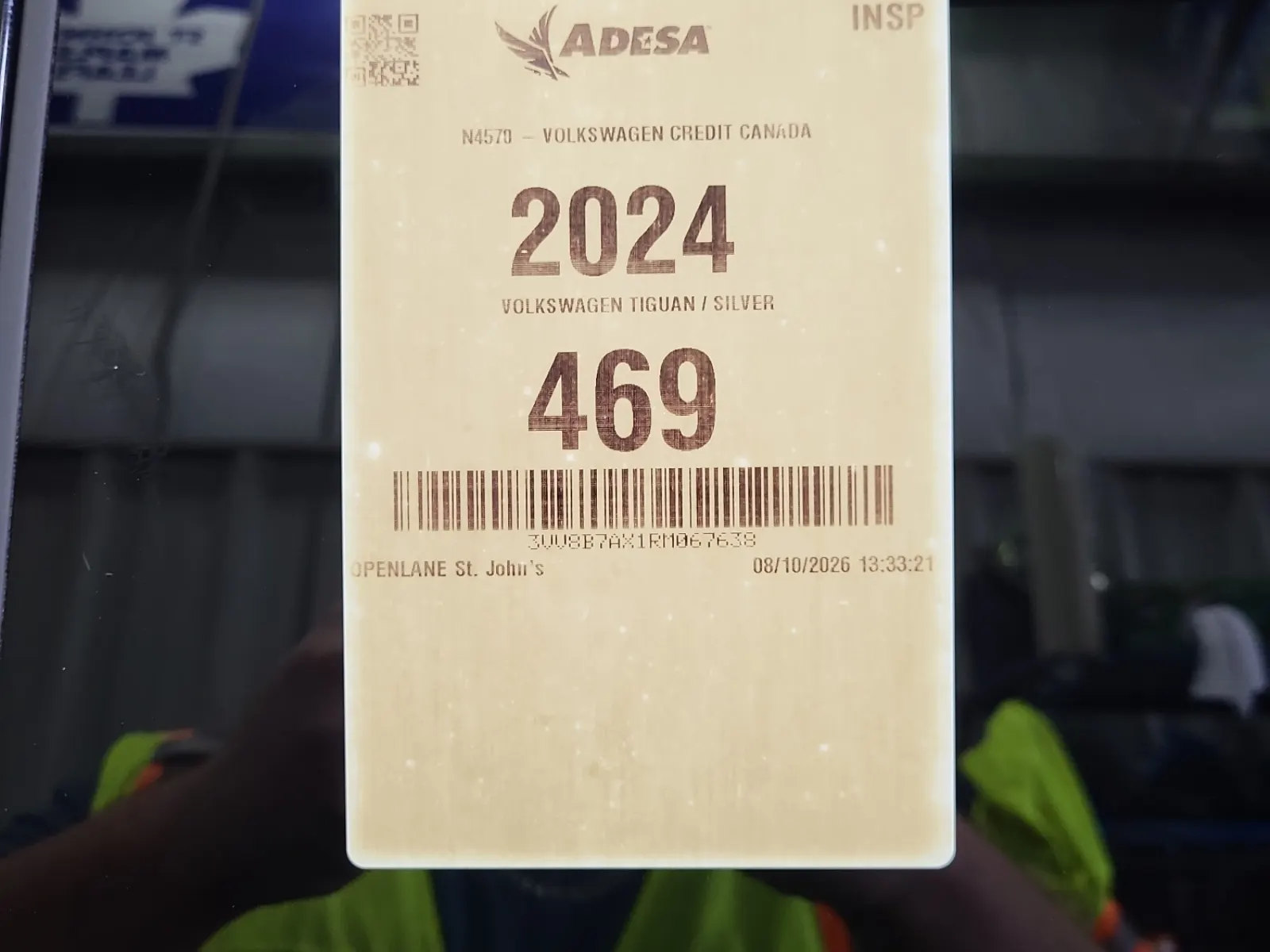 Inventory Label Photo