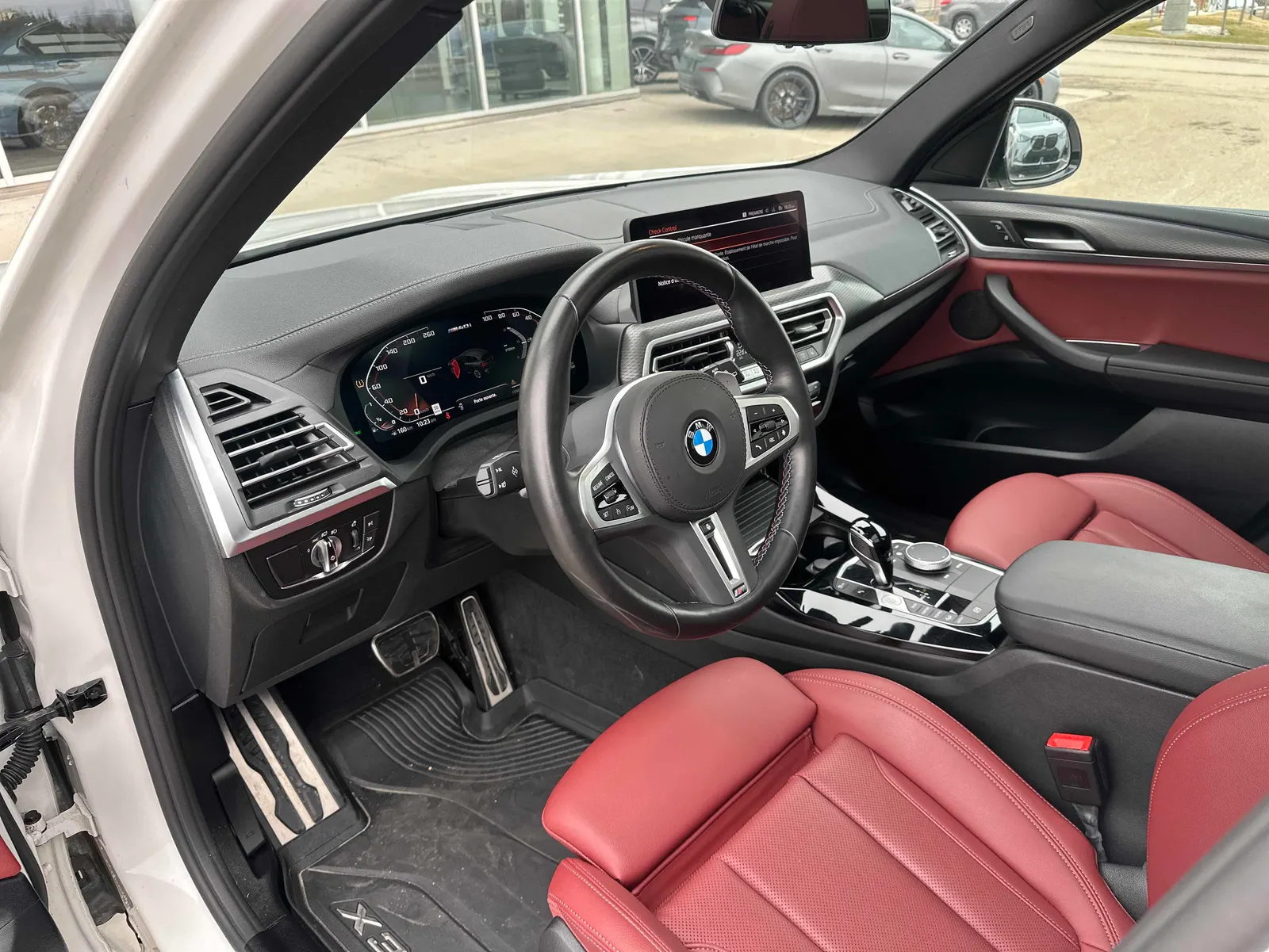 Interior driver side