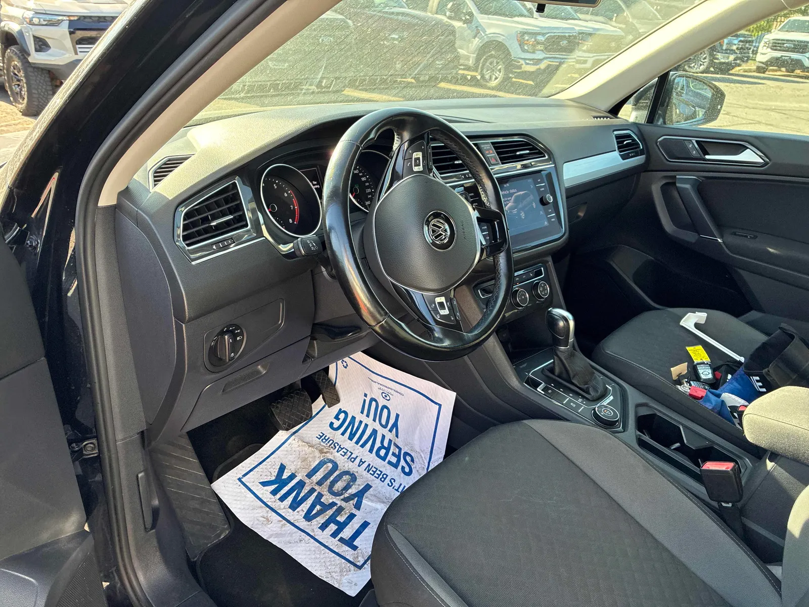 Interior driver side