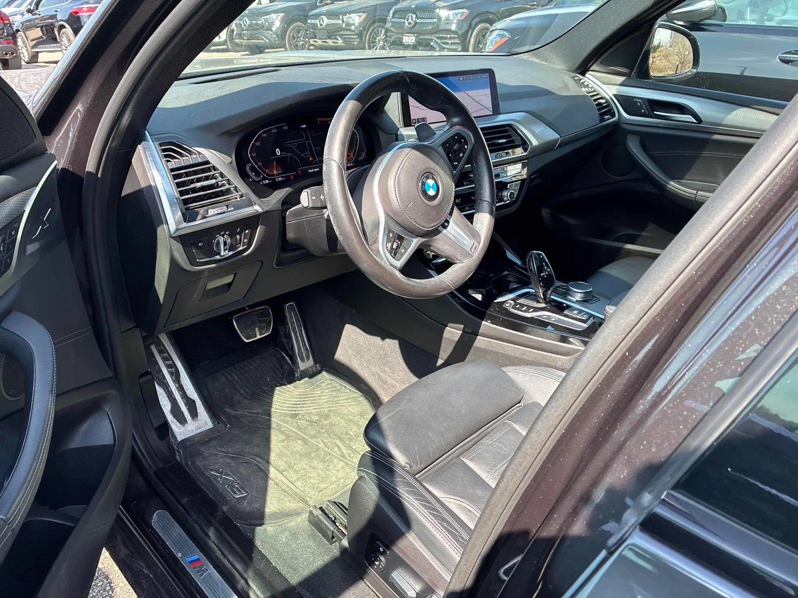 Interior driver side
