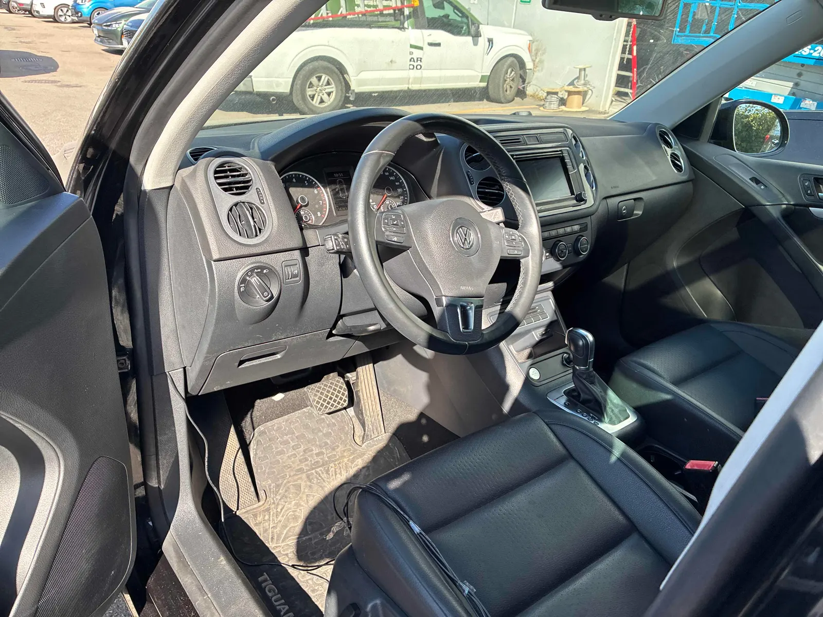 Interior driver side